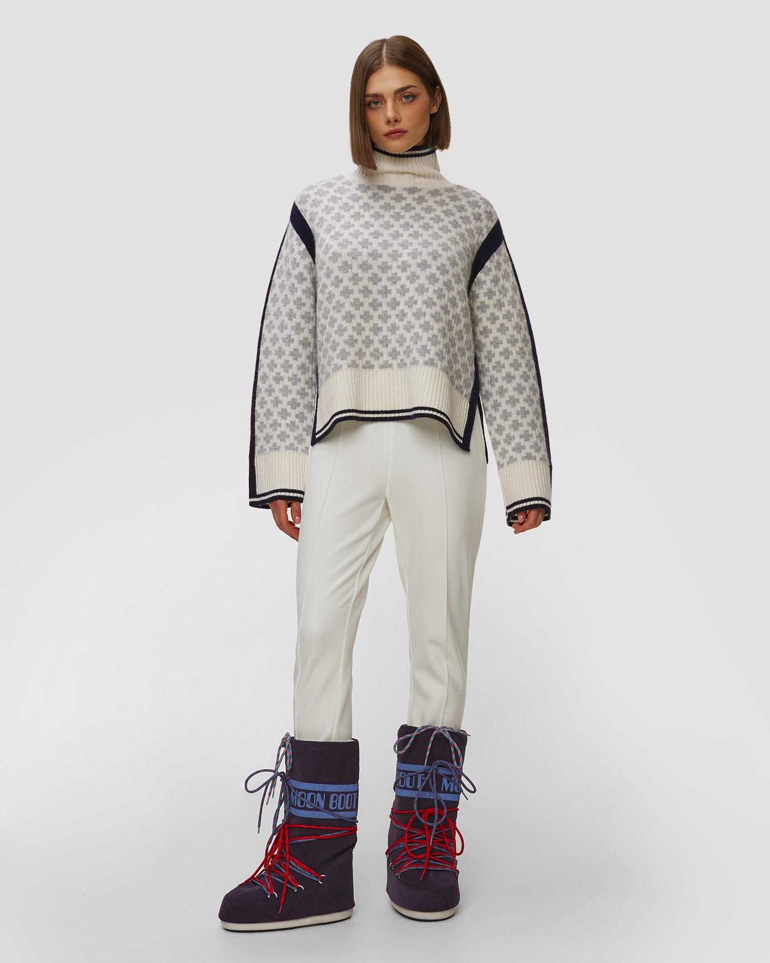 Dámský vlněný svetr We Norwegians Boat