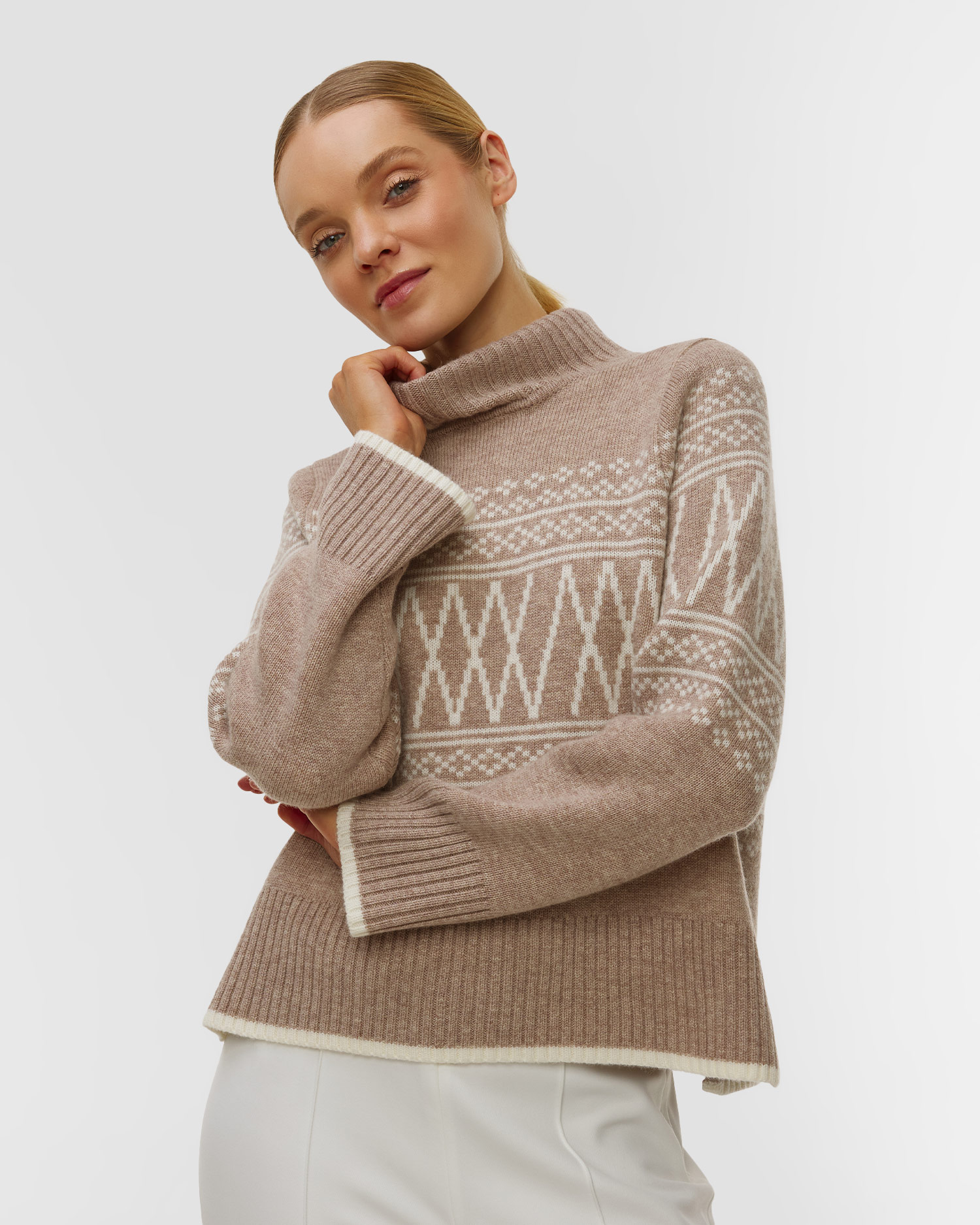 Sweter wełniany damski We Norwegians Setesdal
