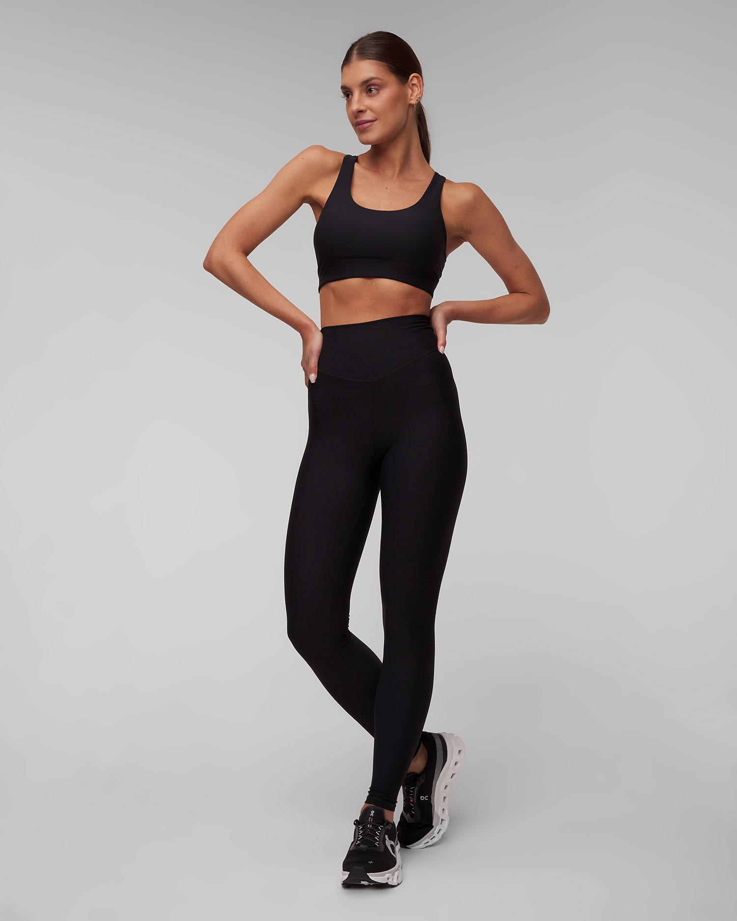 Černé dámské legíny The Upside Peached 28in High Rise Pant