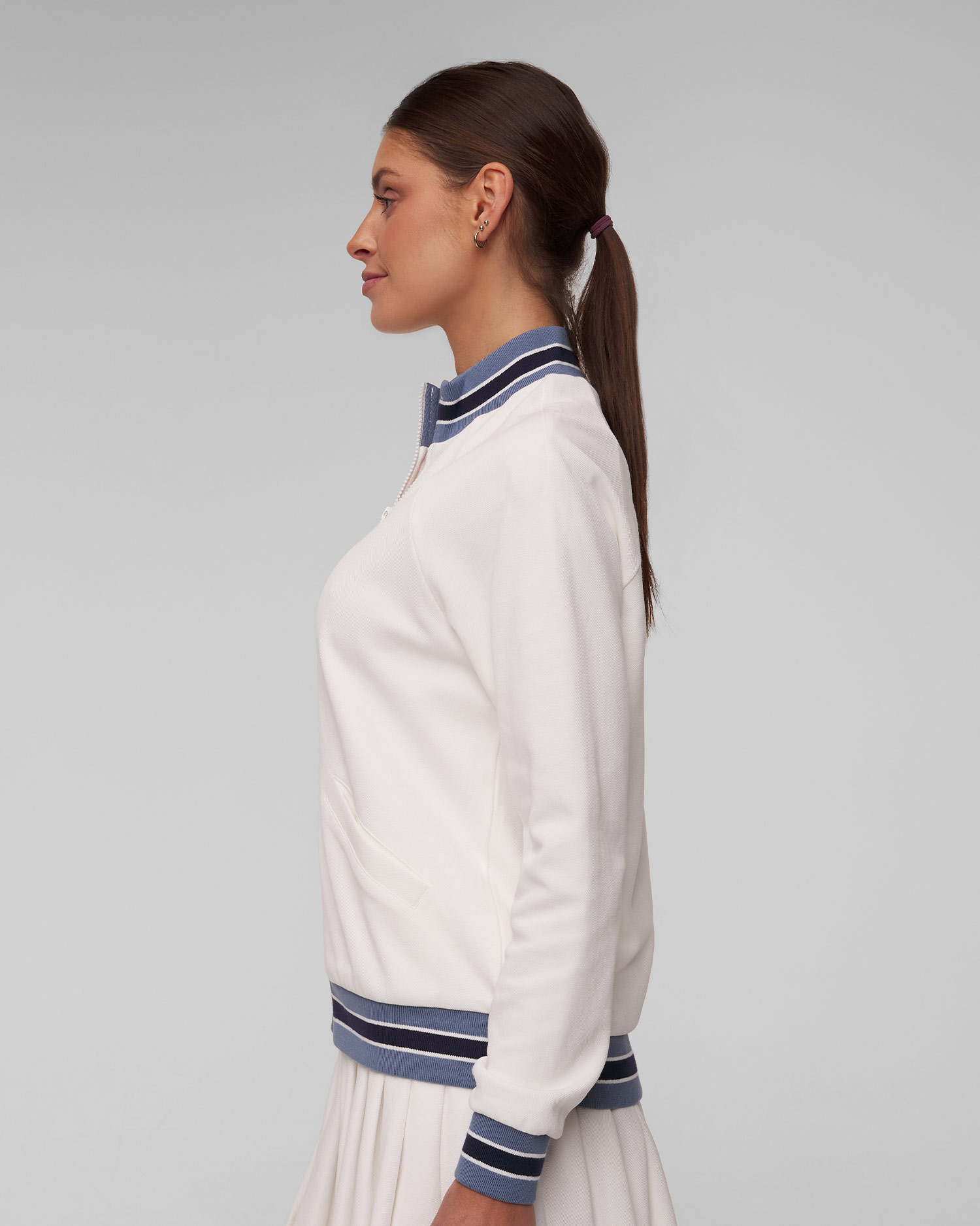 Bílá dámská bunda The Upside Bounce Quinn Jacket