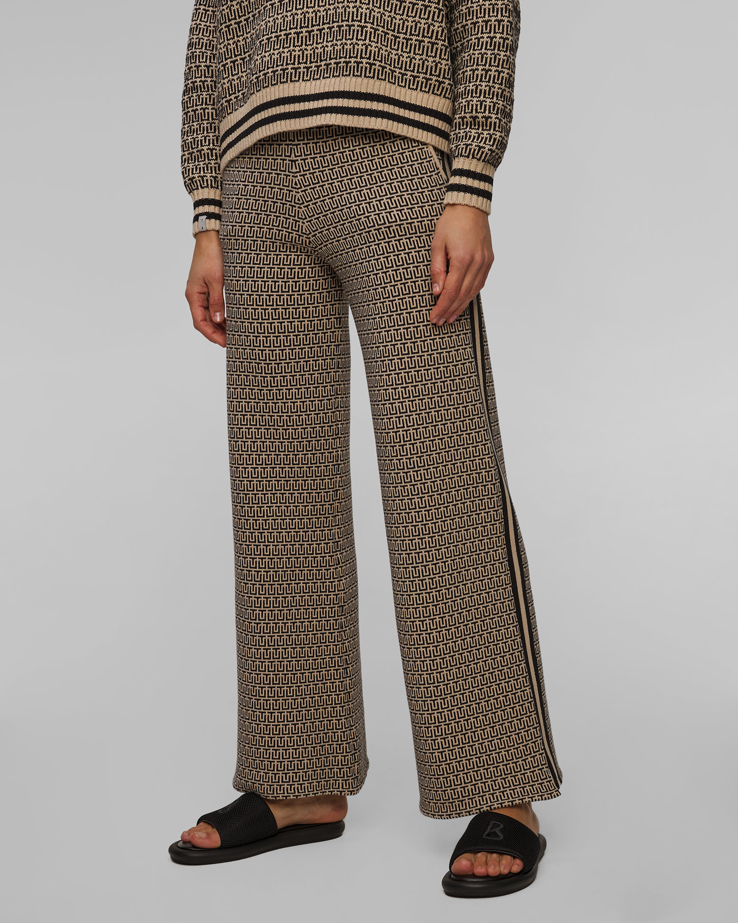 Pantaloni tricotați pentru femei The Upside Castilla Juniper Knit