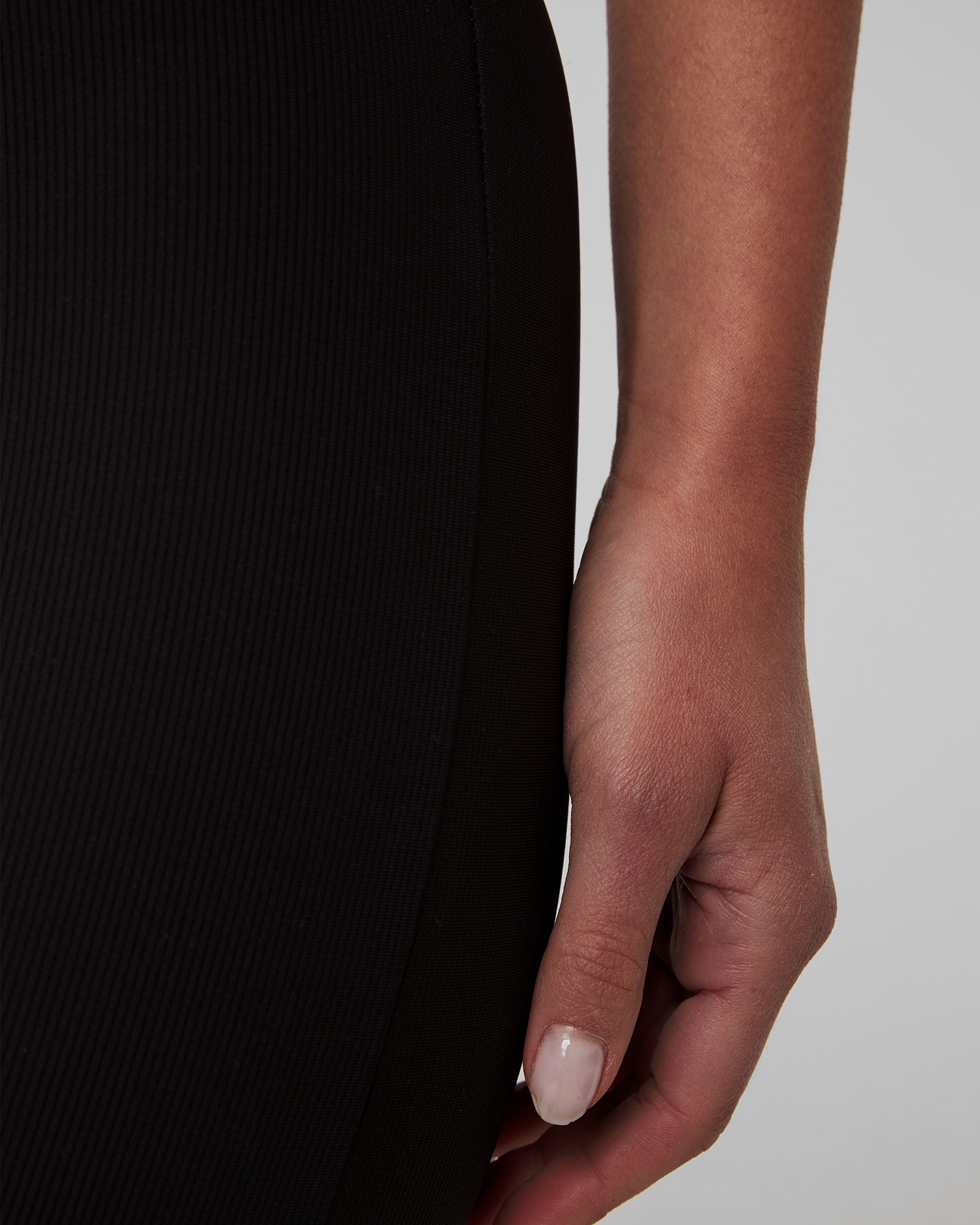 Černé dámské kalhoty The Upside Ribbed Florence Flare