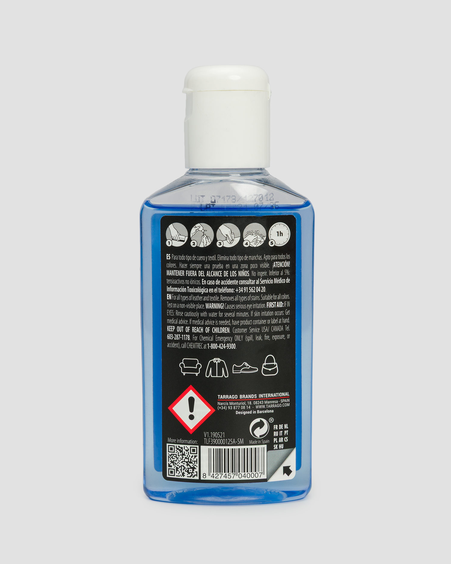 Lichid pentru curățarea încălțămintei Tarrago Universal Cleaner 125 ml