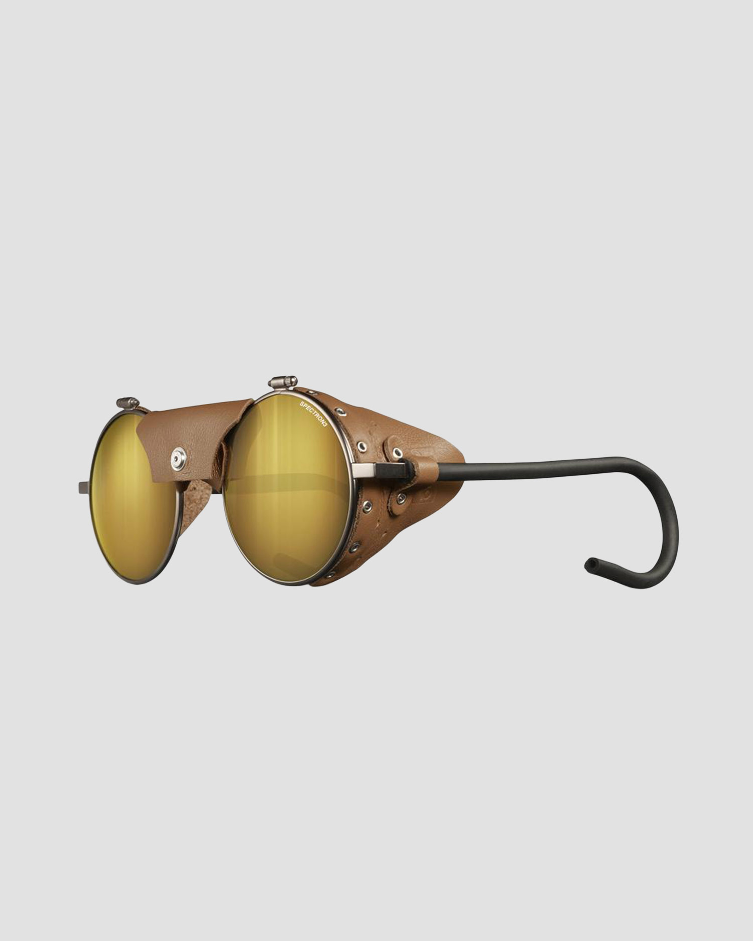 Julbo Vermont Bergsteigerbrillein Braun mit Spectron 3CF Gläsern