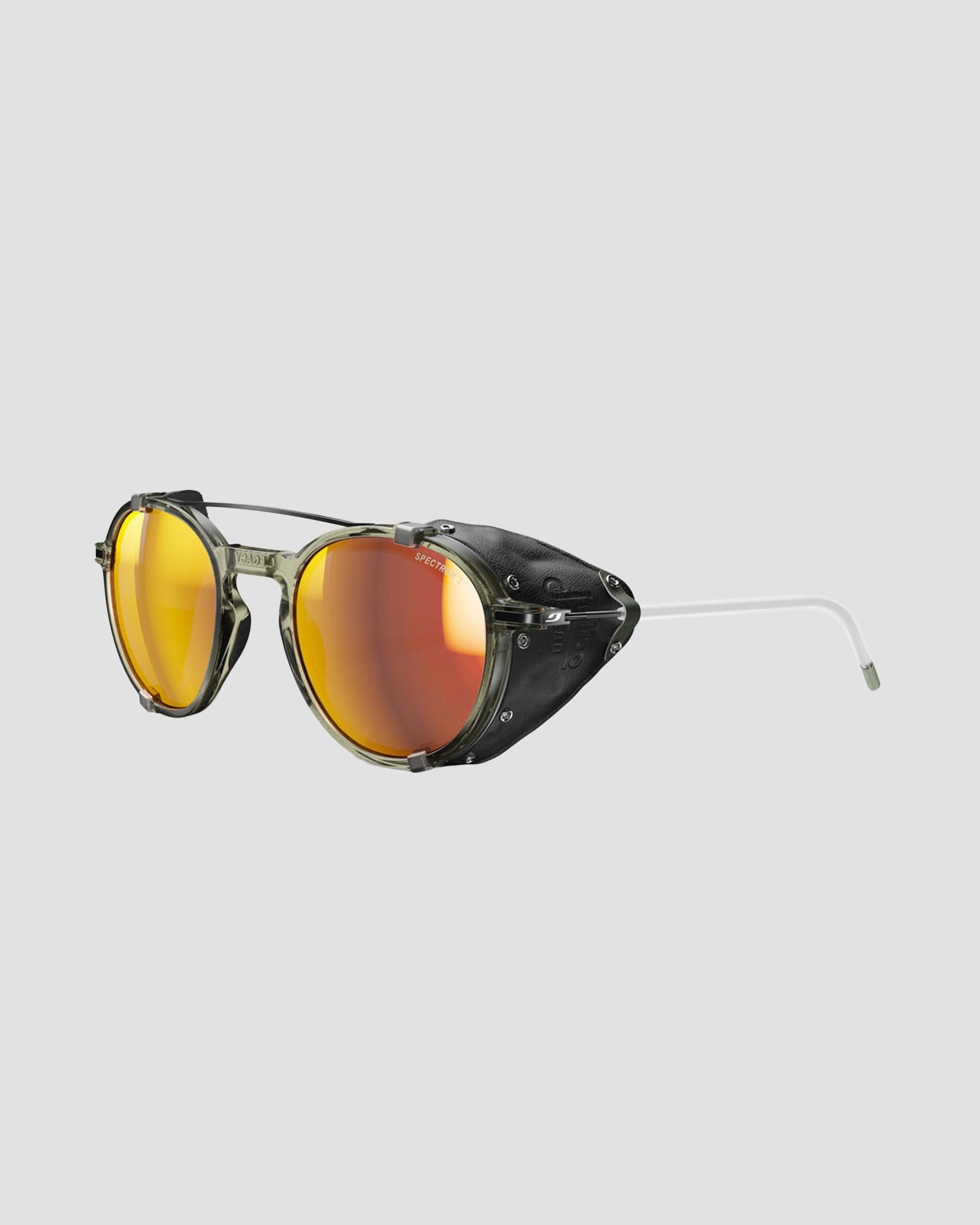 Slnečné okuliare Julbo Legacy zeleno-biele so šošovkami Spectron 3CF