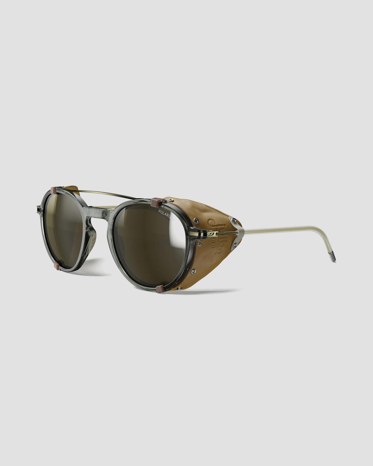 Slnečné okuliare s polarizáciou Julbo Legacy sivo-zlaté so šošovkami Spectron 3 Polarized