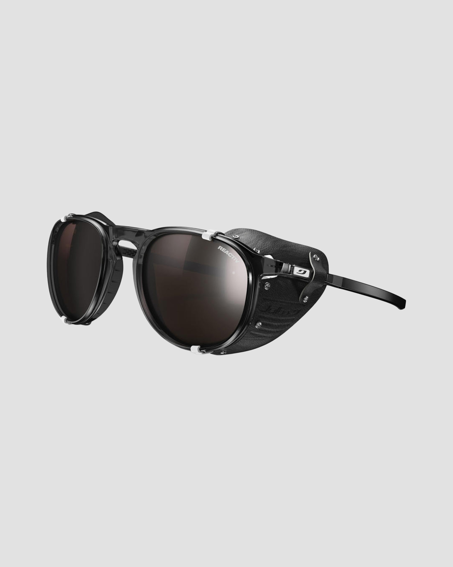 Ochelari fotocromici polarizați Julbo Millenium negri cu lentile Reactiv 2-4 Polarized