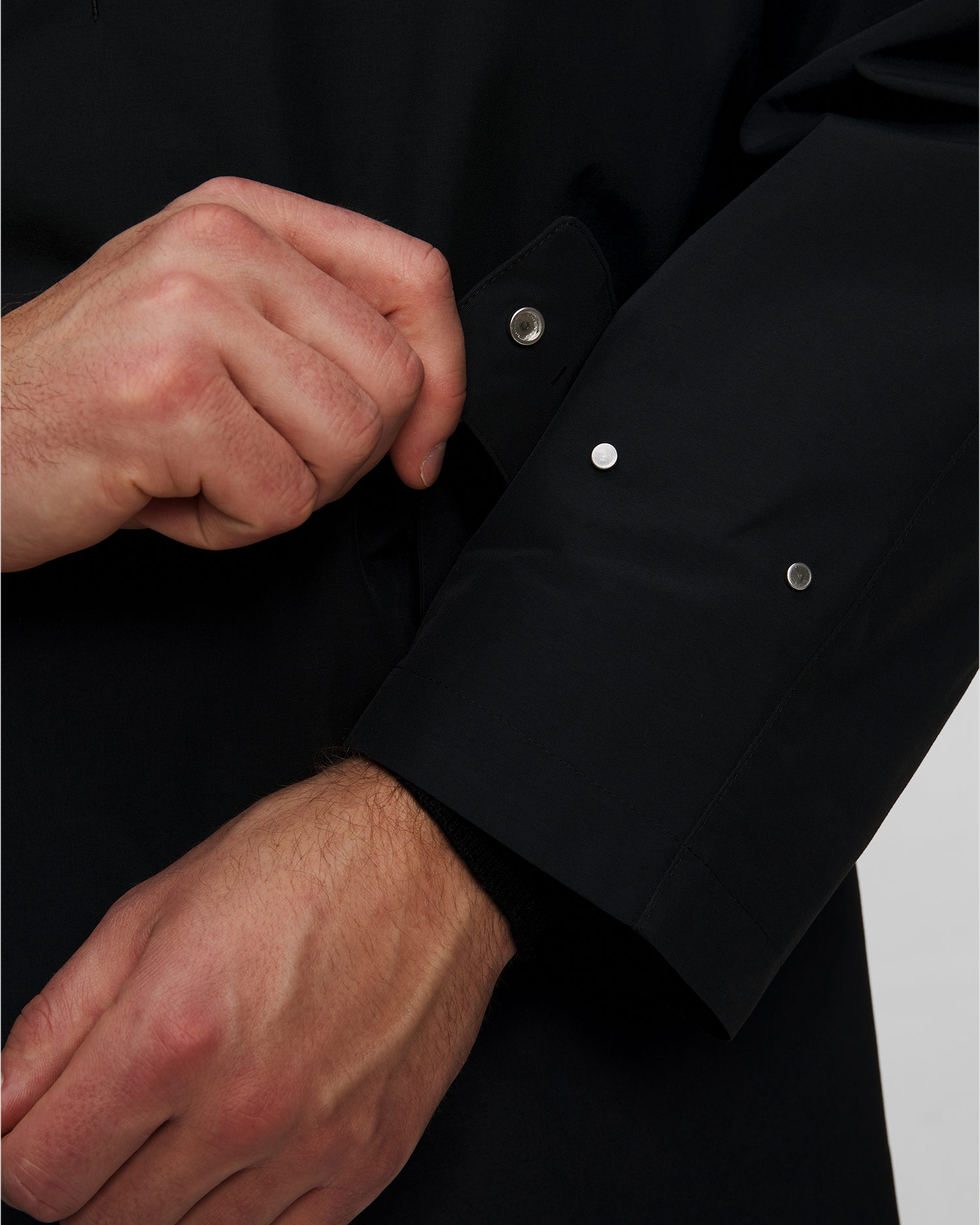 Pardesiu pentru bărbați Goldwin Windstopper by Gore-Tex Labs negru