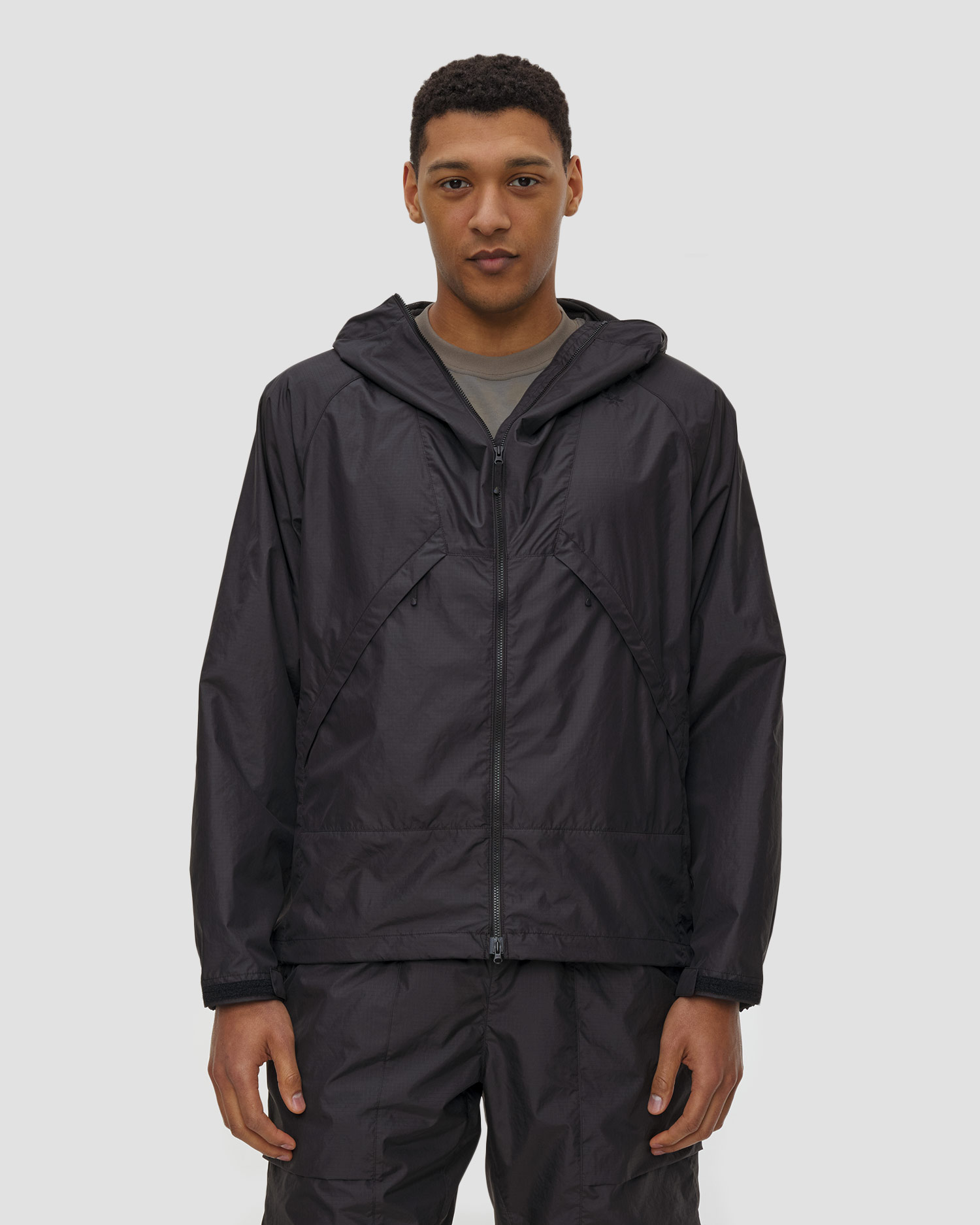 Černá pánská bunda Goldwin Rip-Stop Hooded Jacket