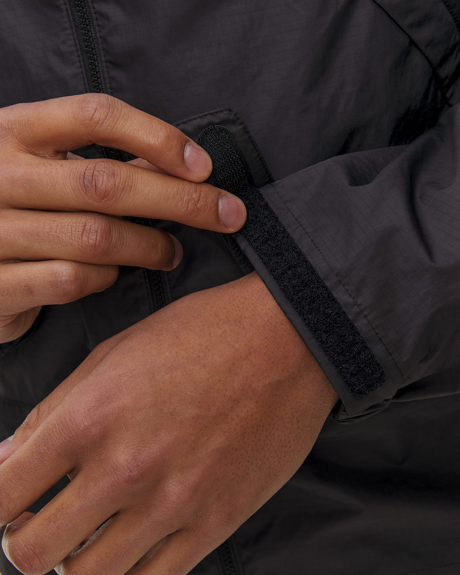 Černá pánská bunda Goldwin Rip-Stop Hooded Jacket