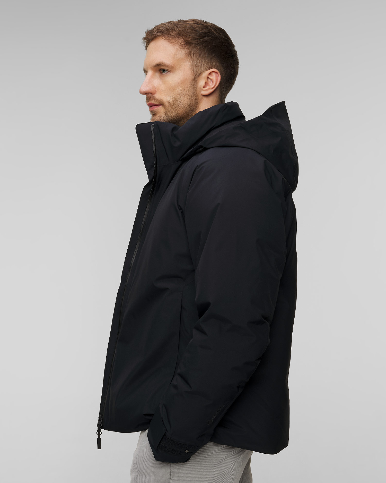 Geacă impermeabilă pentru bărbați Goldwin Gore-Tex 900FP neagră