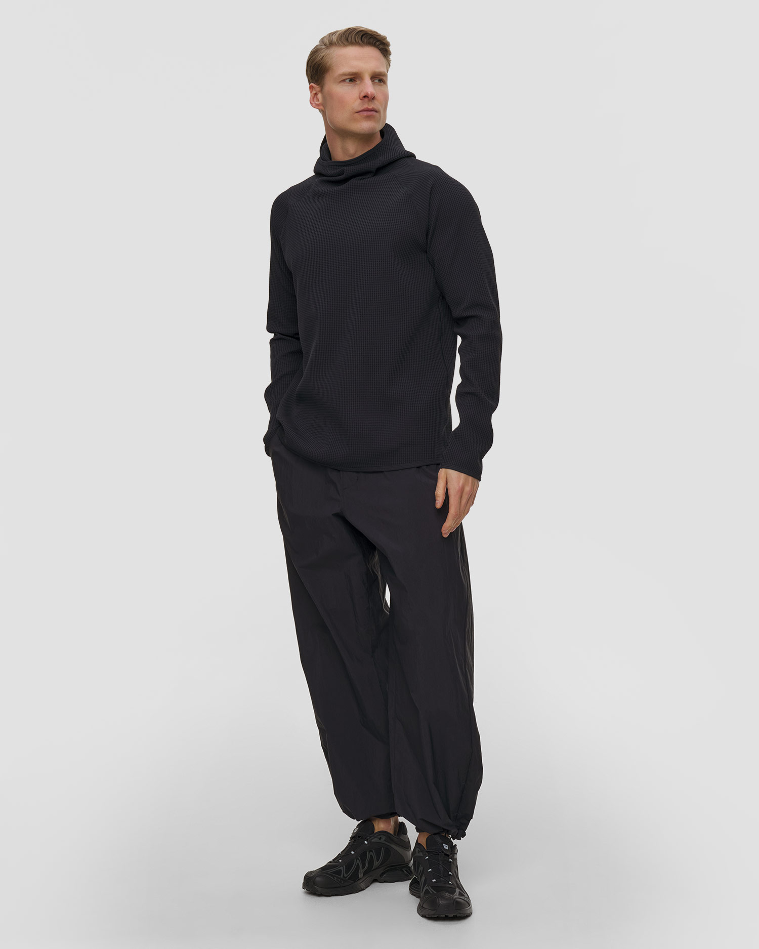 Men's Goldwin WF Light L/S Hoodie black