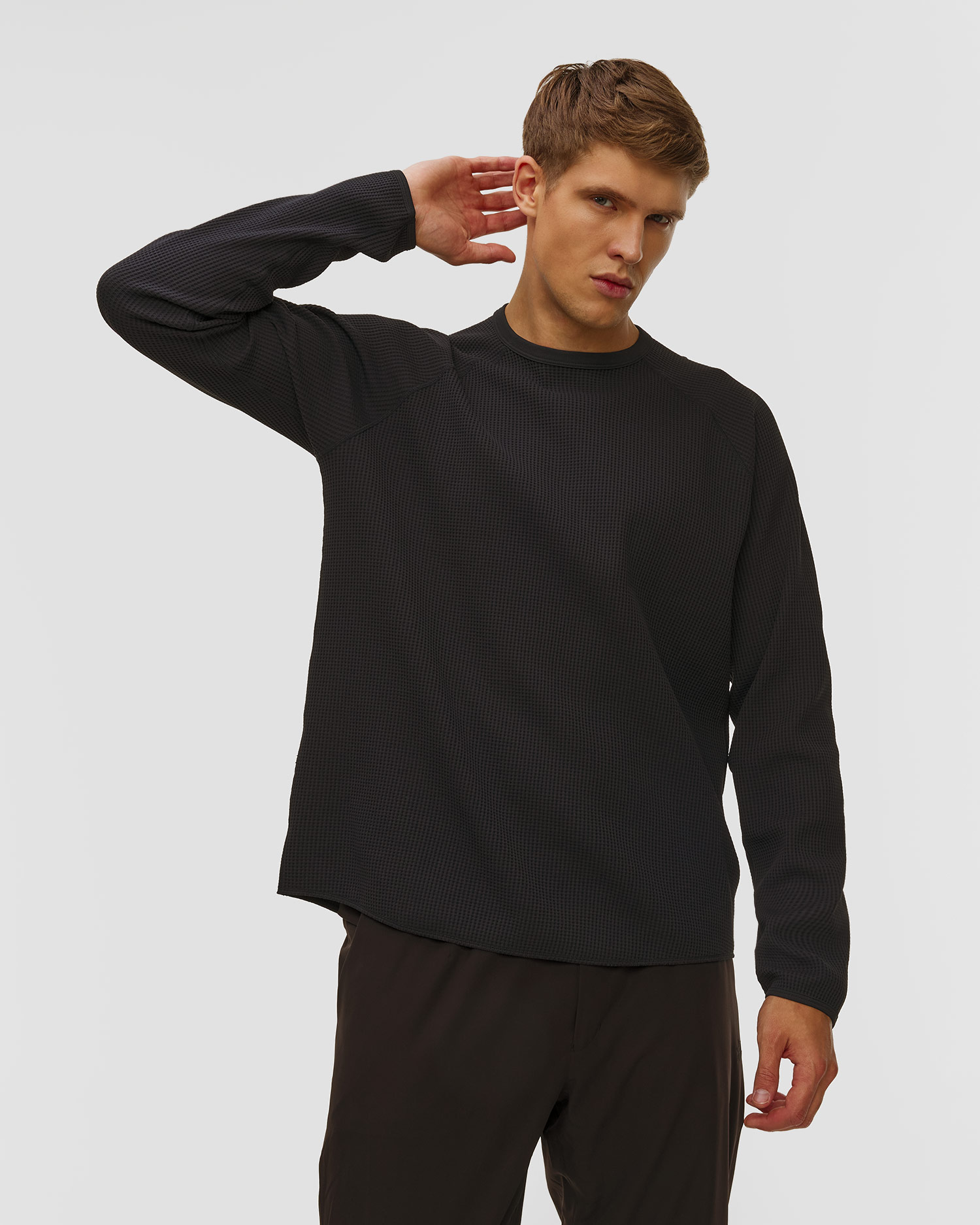 Tricou cu mânecă lungă pentru bărbați Goldwin WF Light L/S negru