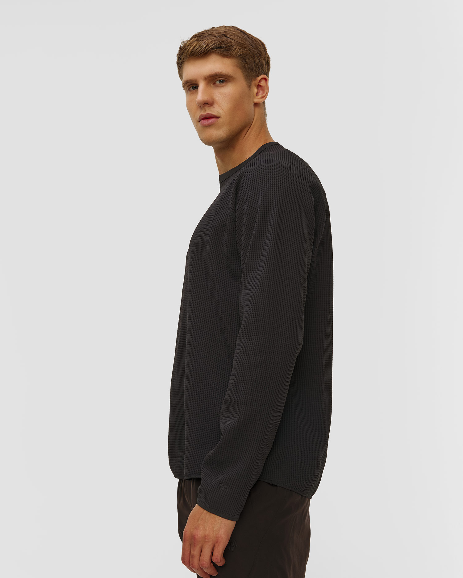 Tricou cu mânecă lungă pentru bărbați Goldwin WF Light L/S negru