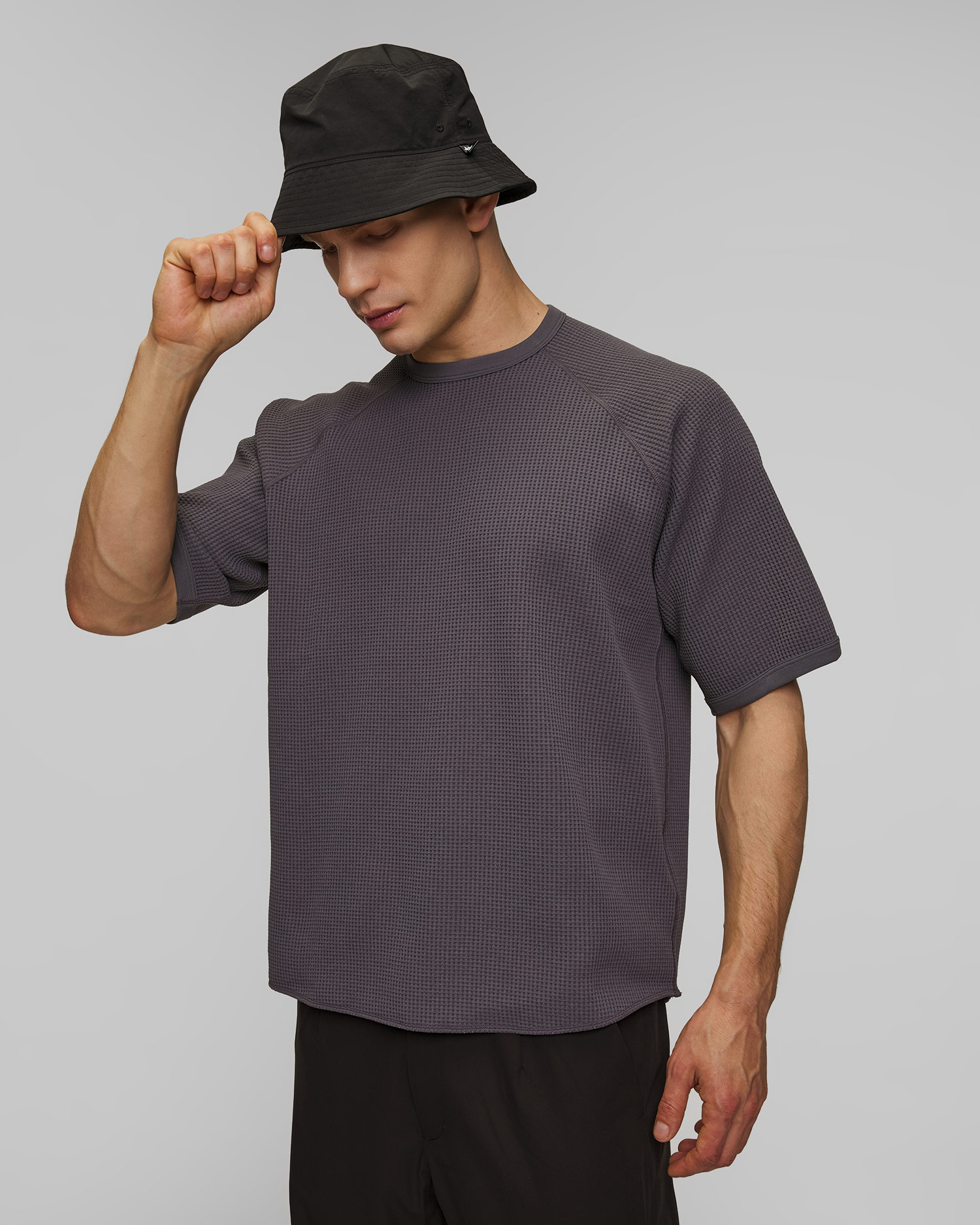 T-shirt gris pour hommes Goldwin WF Light T-shirt