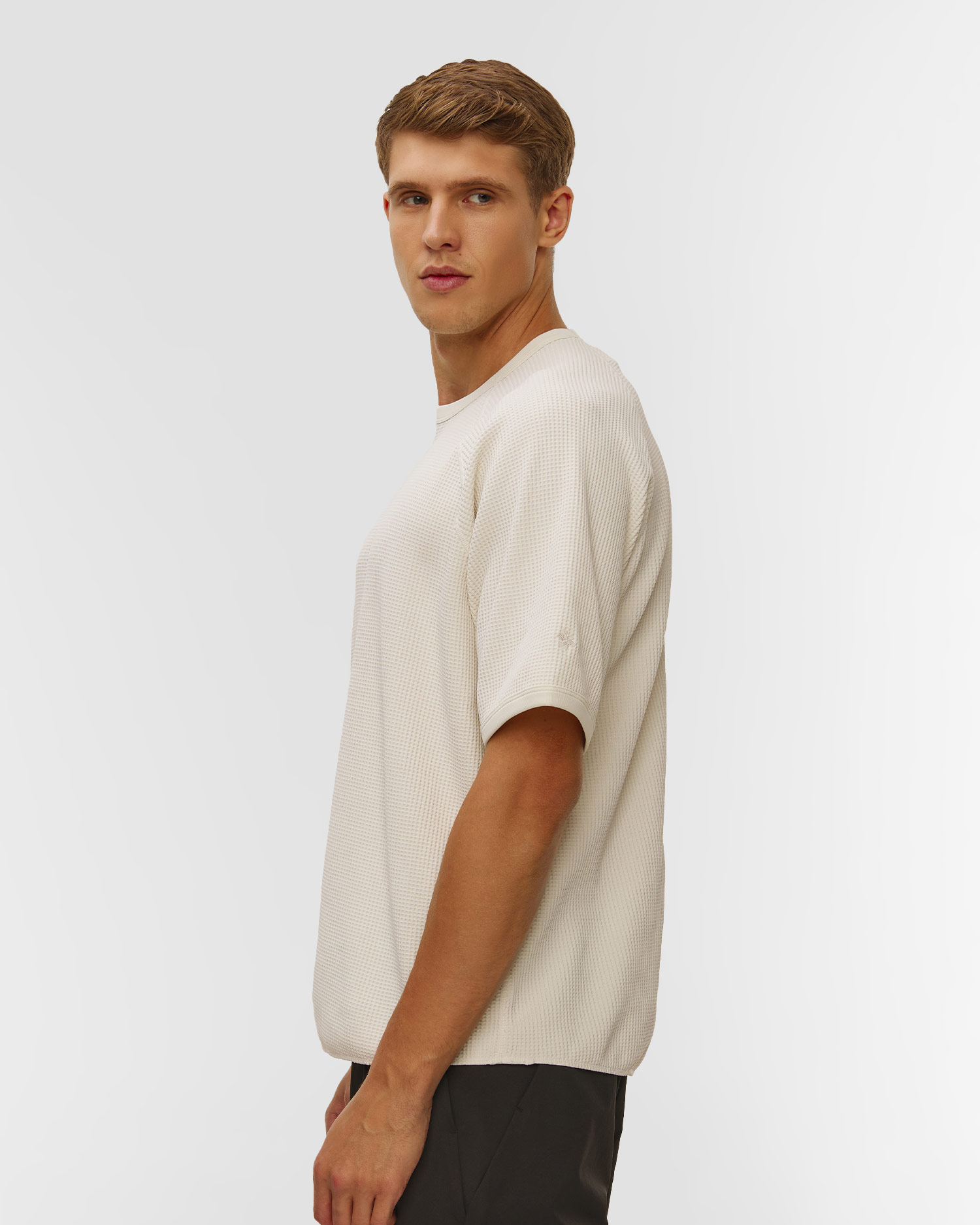 T-shirt beige pour hommes Goldwin WF Light T-shirt