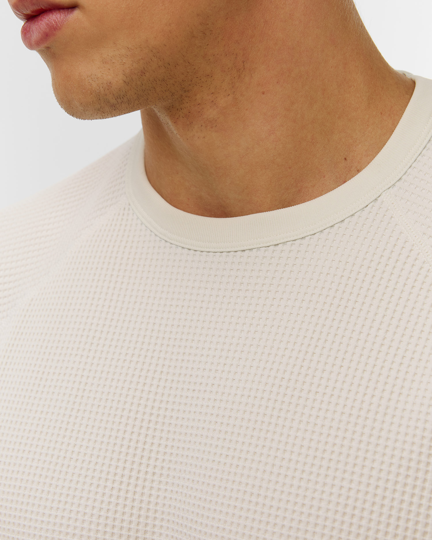 T-shirt beige pour hommes Goldwin WF Light T-shirt