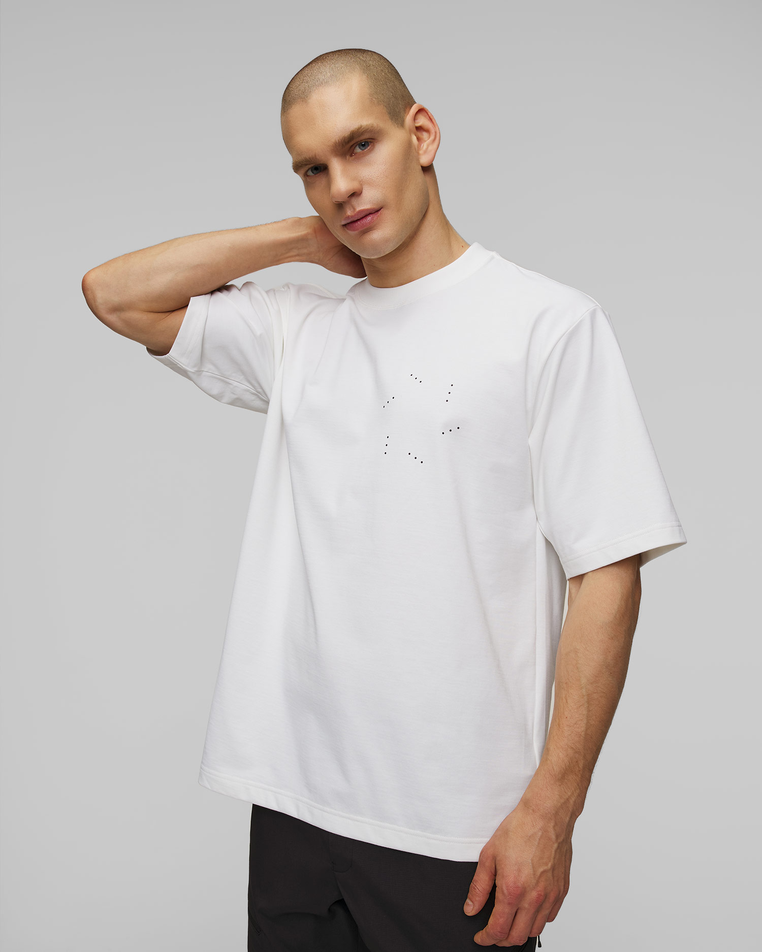 T-shirt blanc pour hommes Goldwin Graphic T-shirt