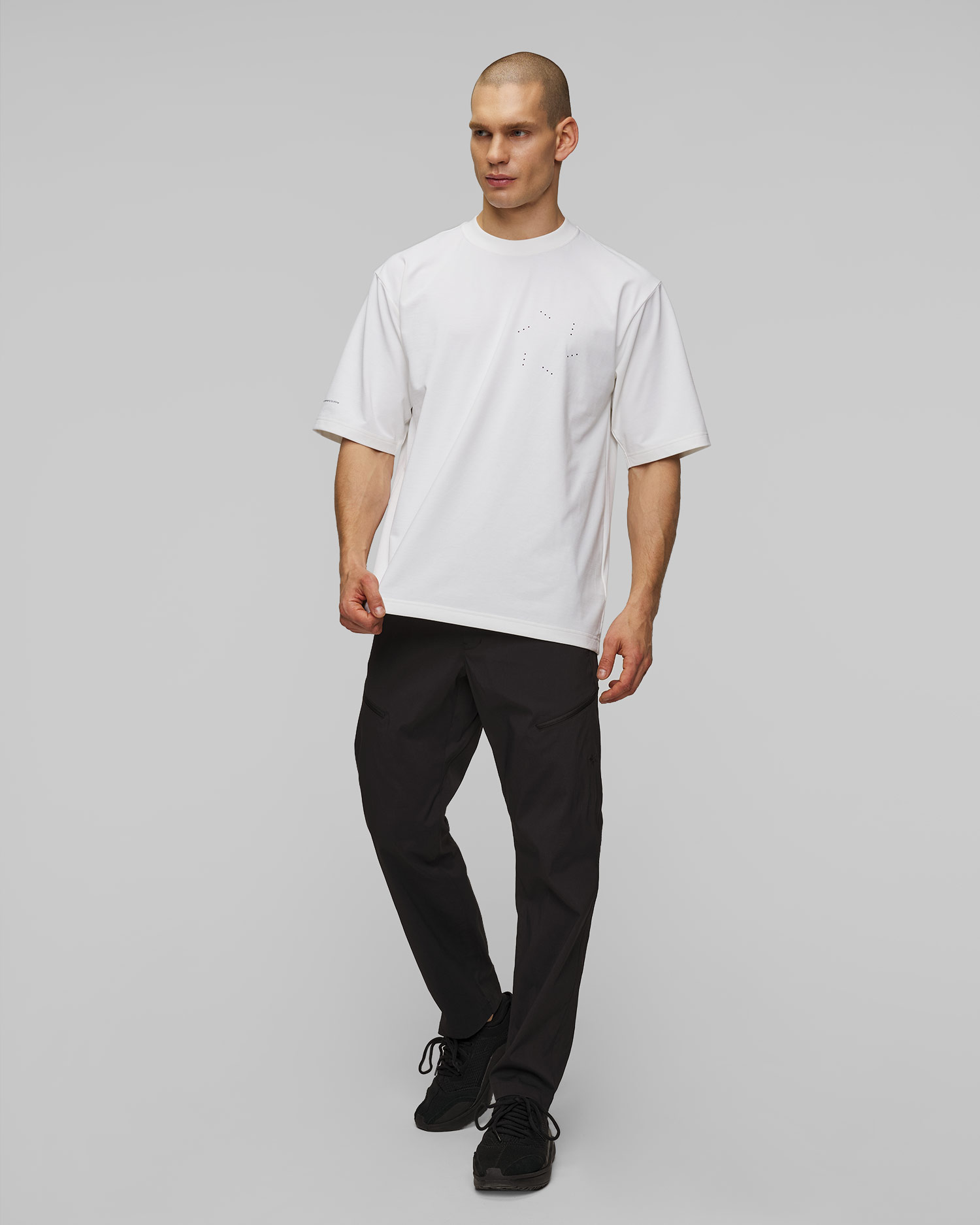 T-shirt blanc pour hommes Goldwin Graphic T-shirt