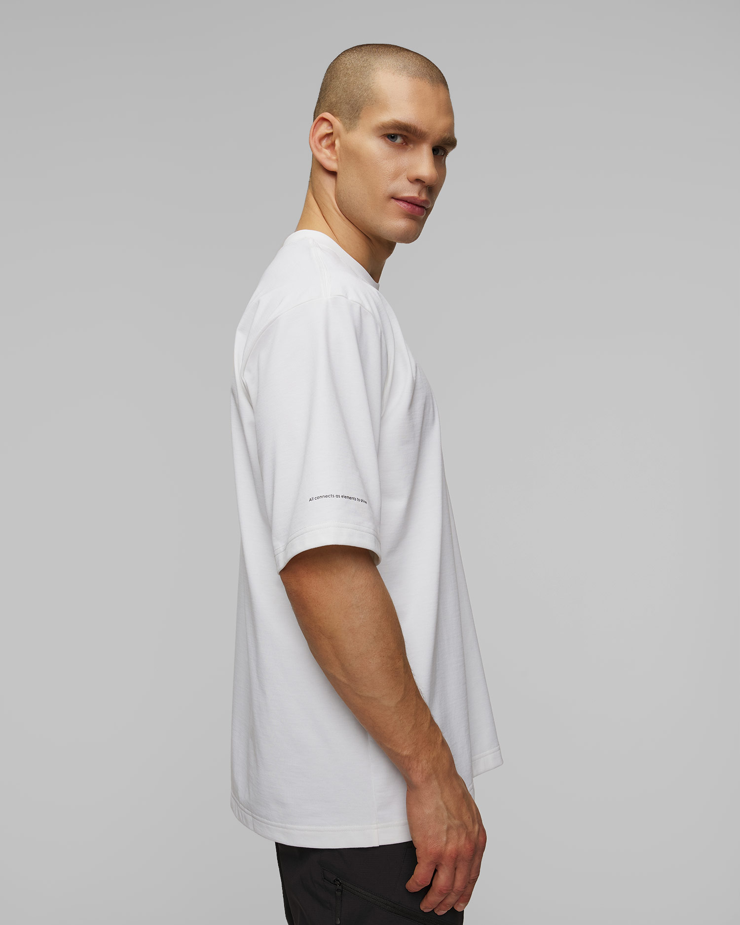 T-shirt blanc pour hommes Goldwin Graphic T-shirt