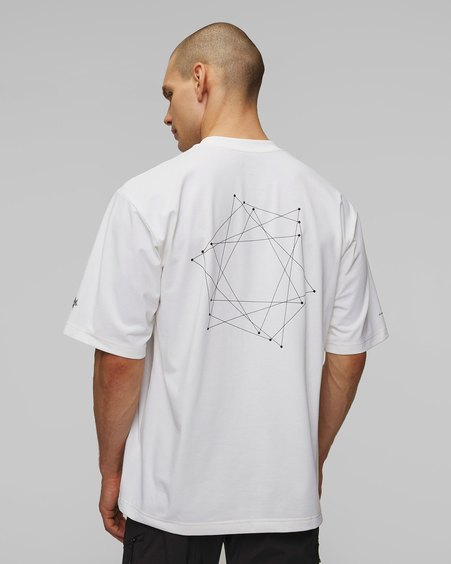 T-shirt blanc pour hommes Goldwin Graphic T-shirt