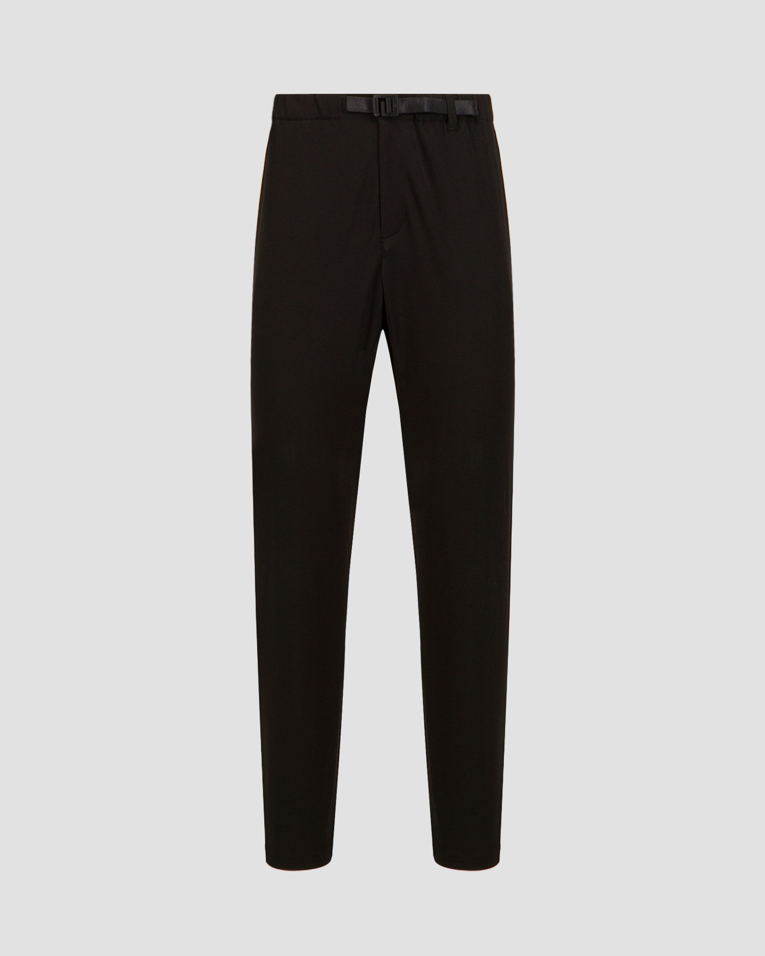 Goldwin Slim Tapered Stretch Pants Herrenhose in Schwarz