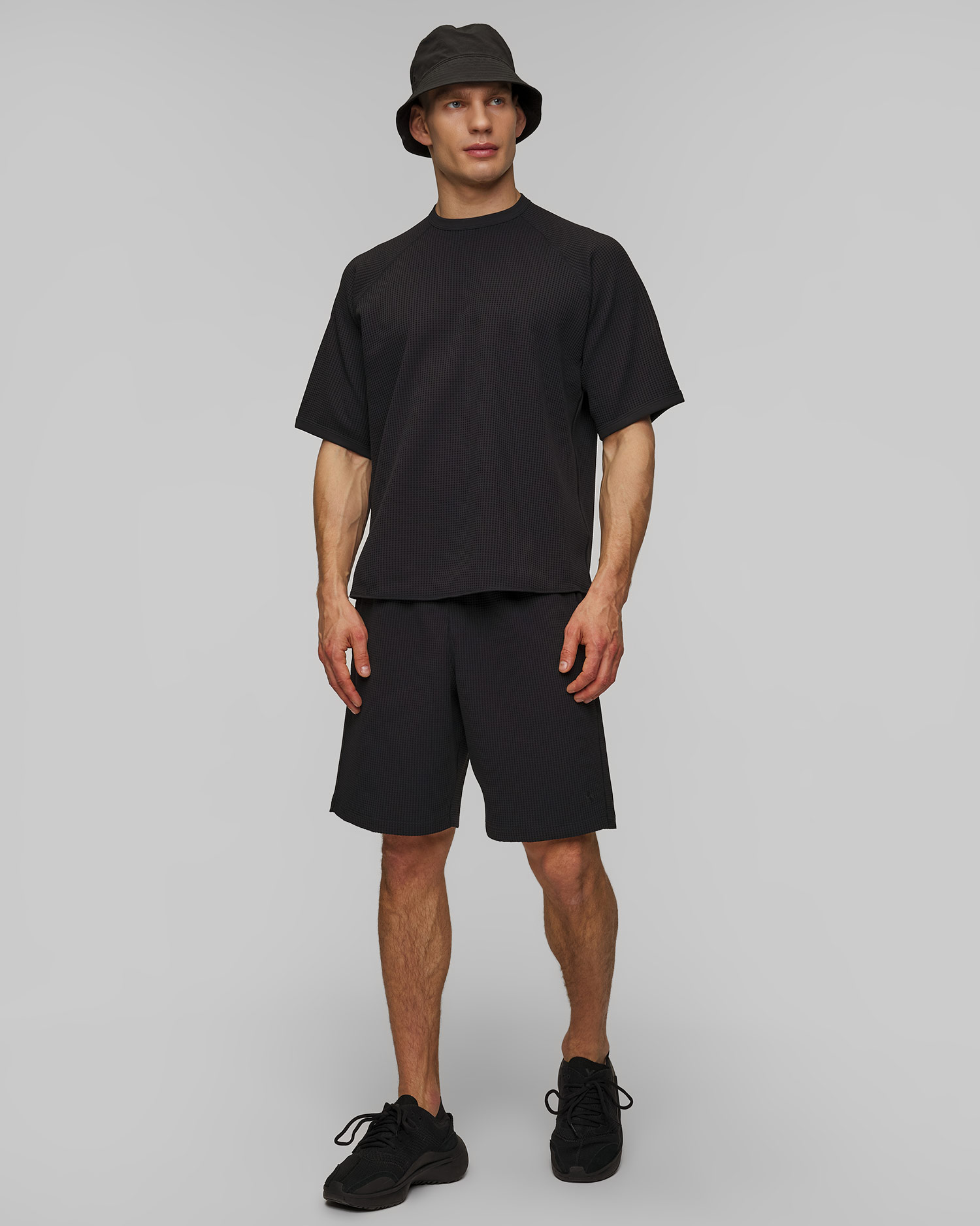 Goldwin WF Light Shorts Herrenshorts in Schwarz