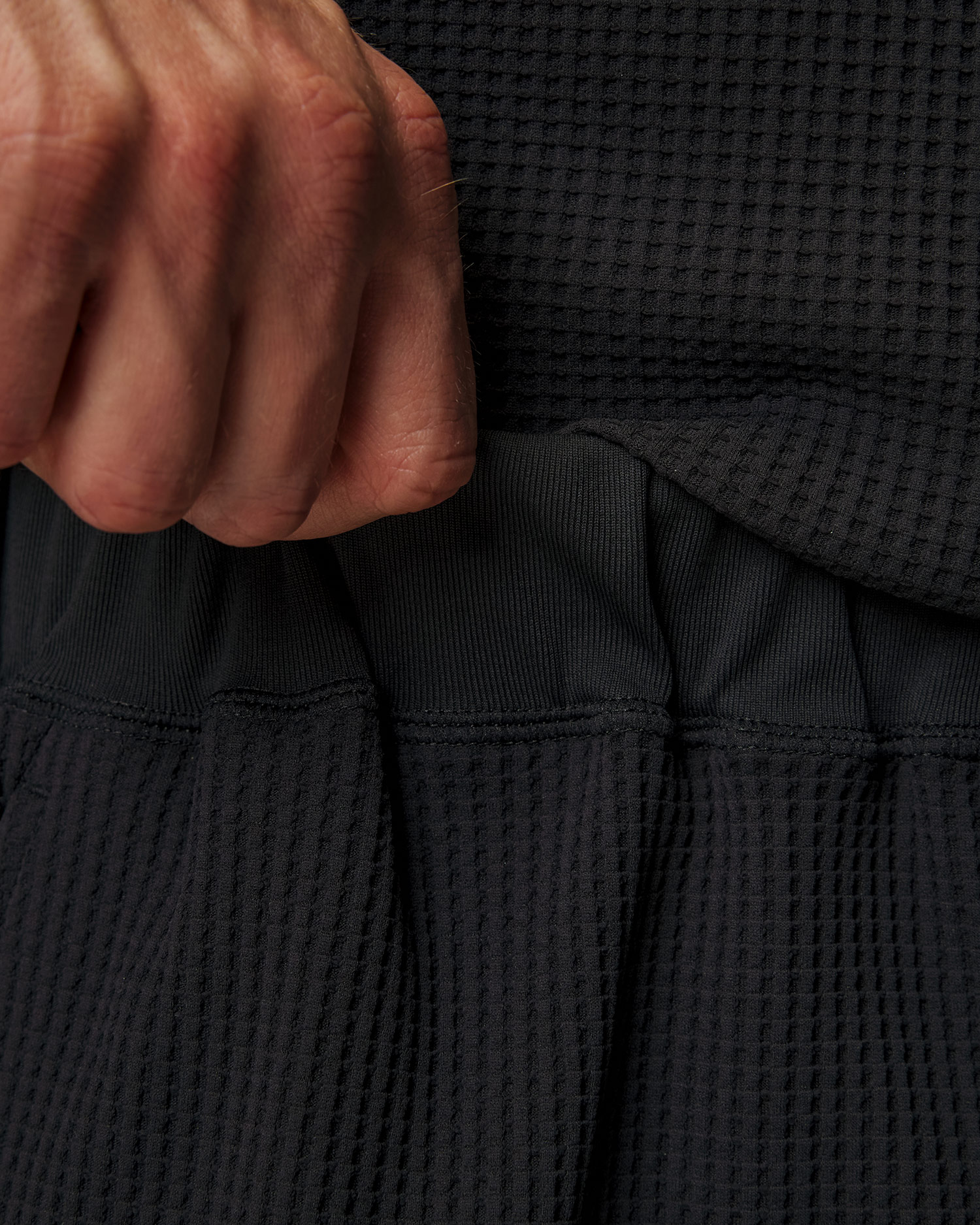 Short noir pour hommes Goldwin WF Light Shorts