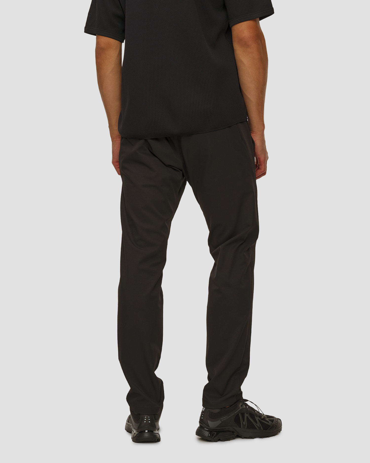 Pantaloni pentru bărbaț Goldwin Slim Tapered Stretch Pants negri
