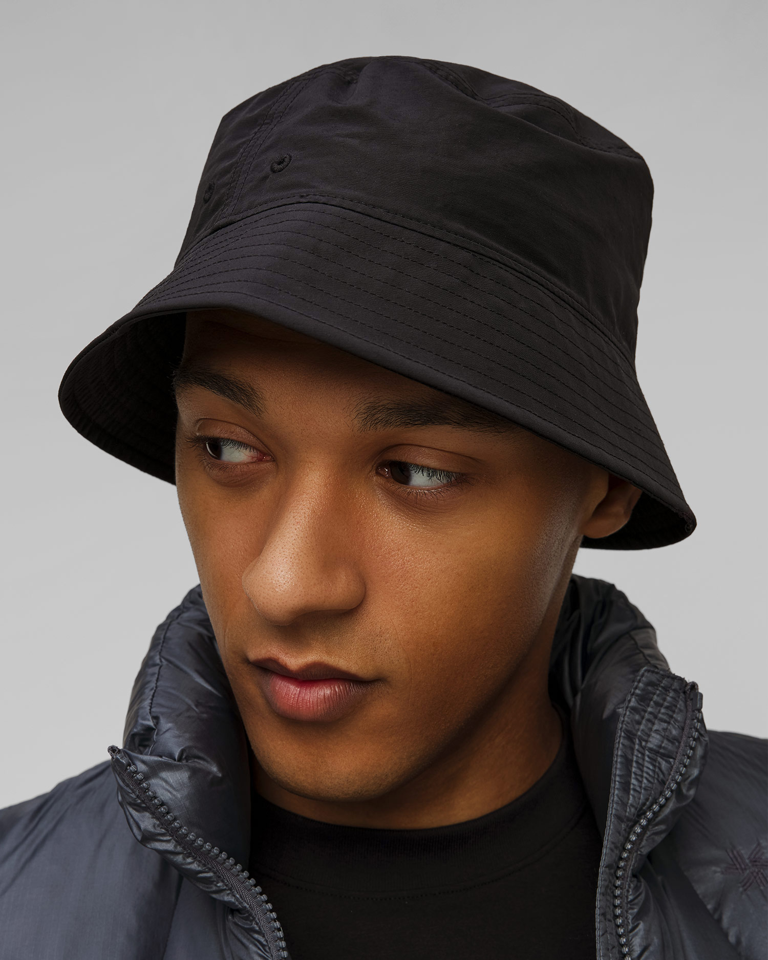 Chapeau noir Goldwin Nylon Hat