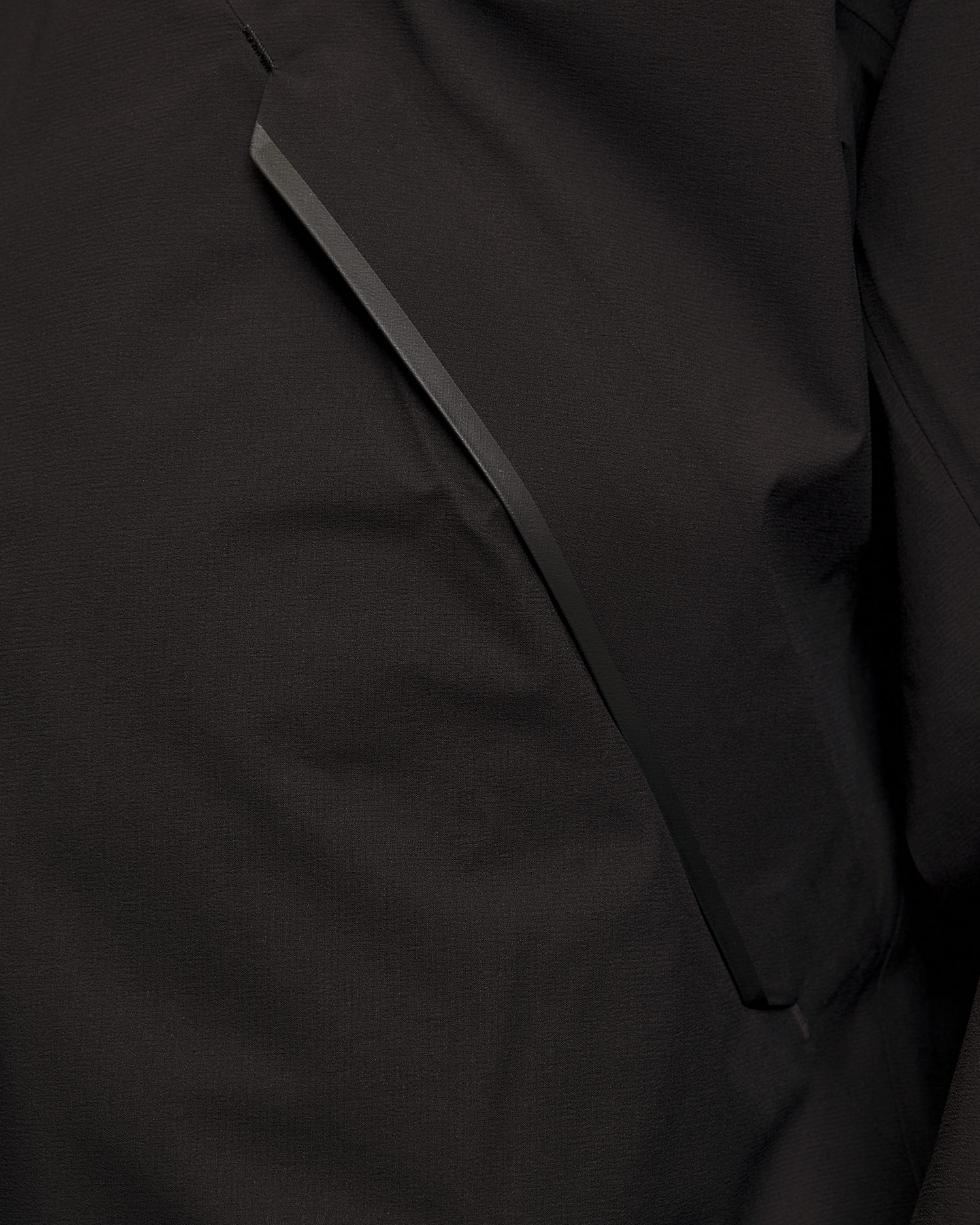 Veste noire pour hommes Goldwin Pertex Shield Air Mountaineering Jacket