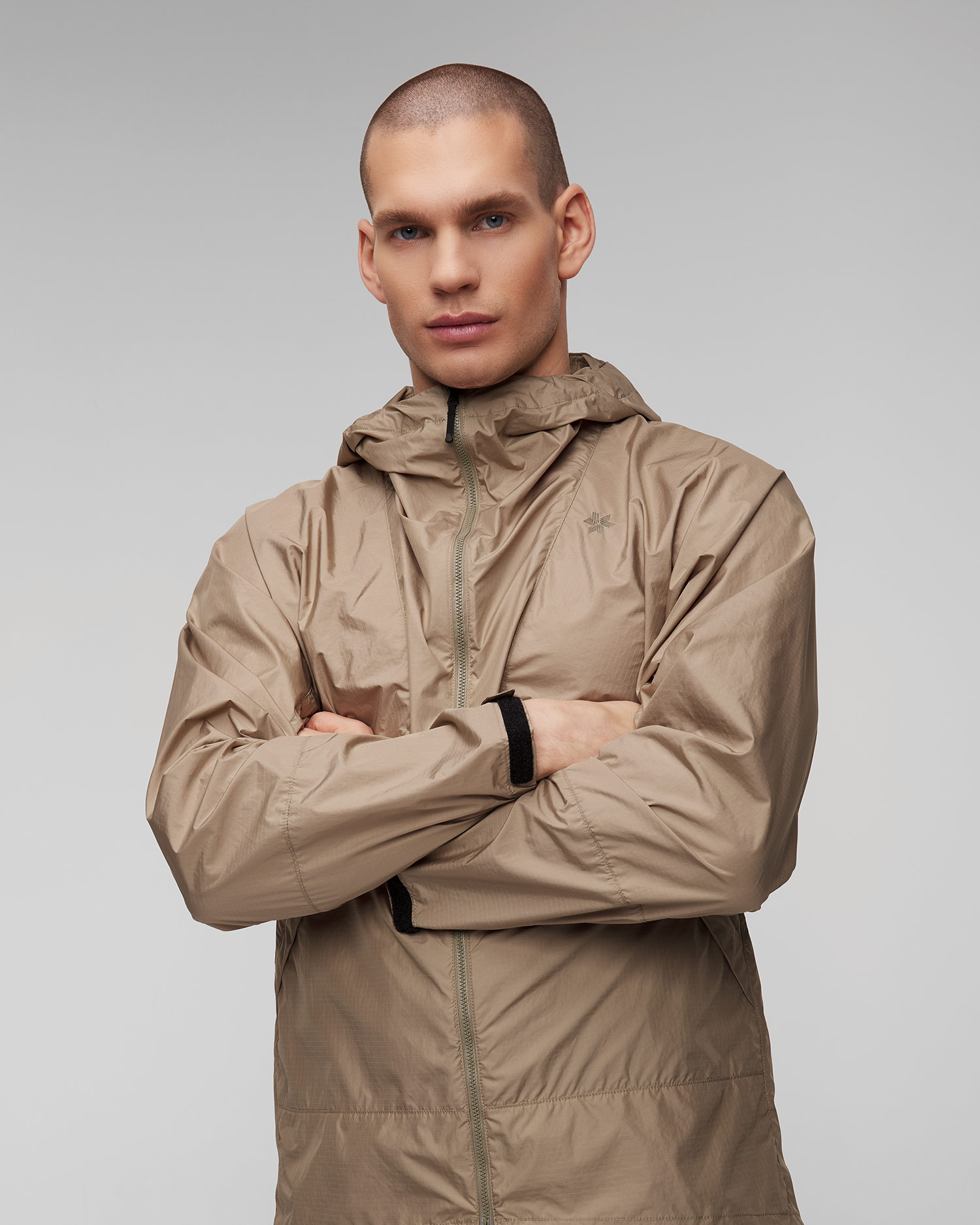 Pánska krémová vetrovka Goldwin Rip-stop Light Jacket