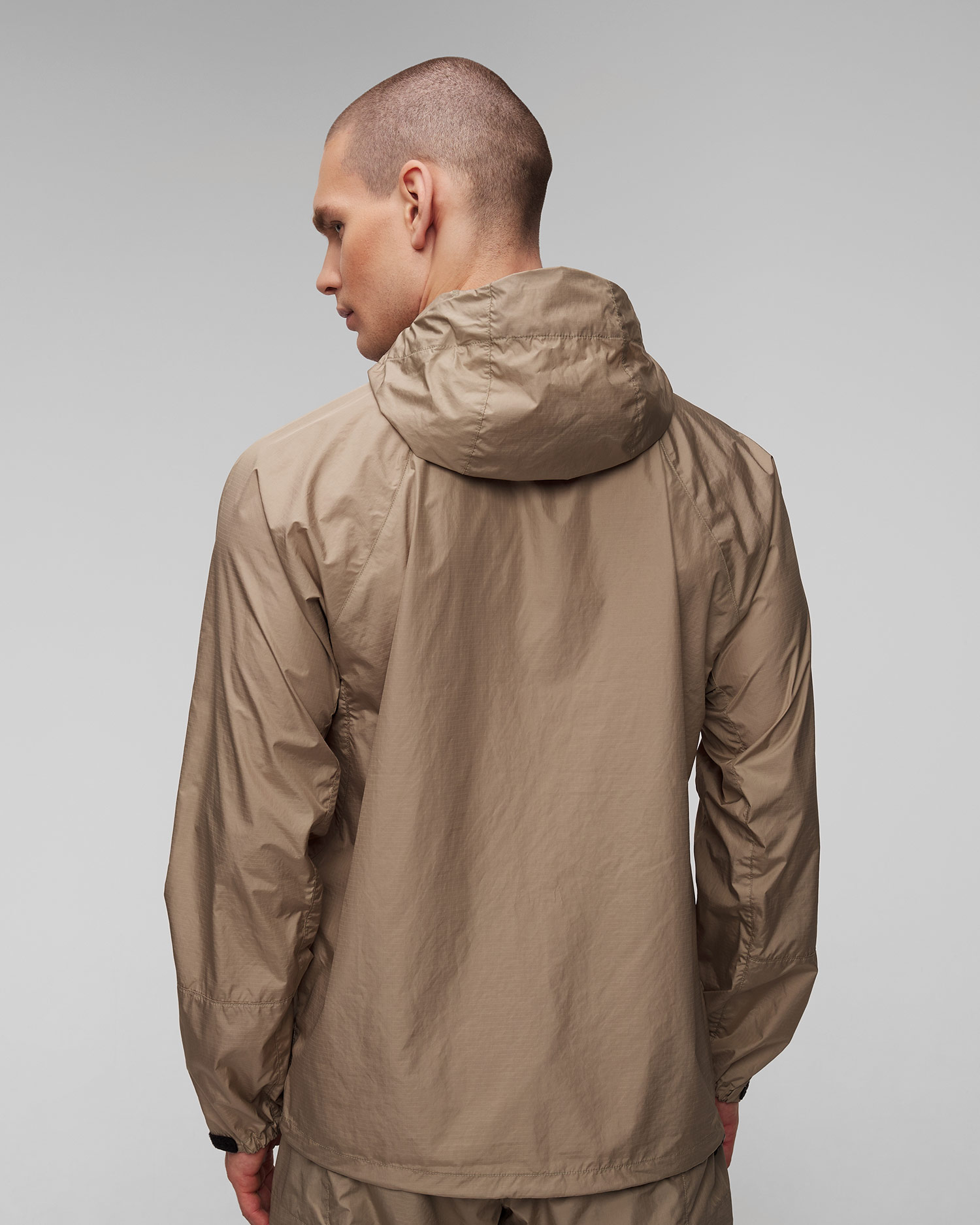Veste beige pour hommes Goldwin Rip-stop Light Jacket