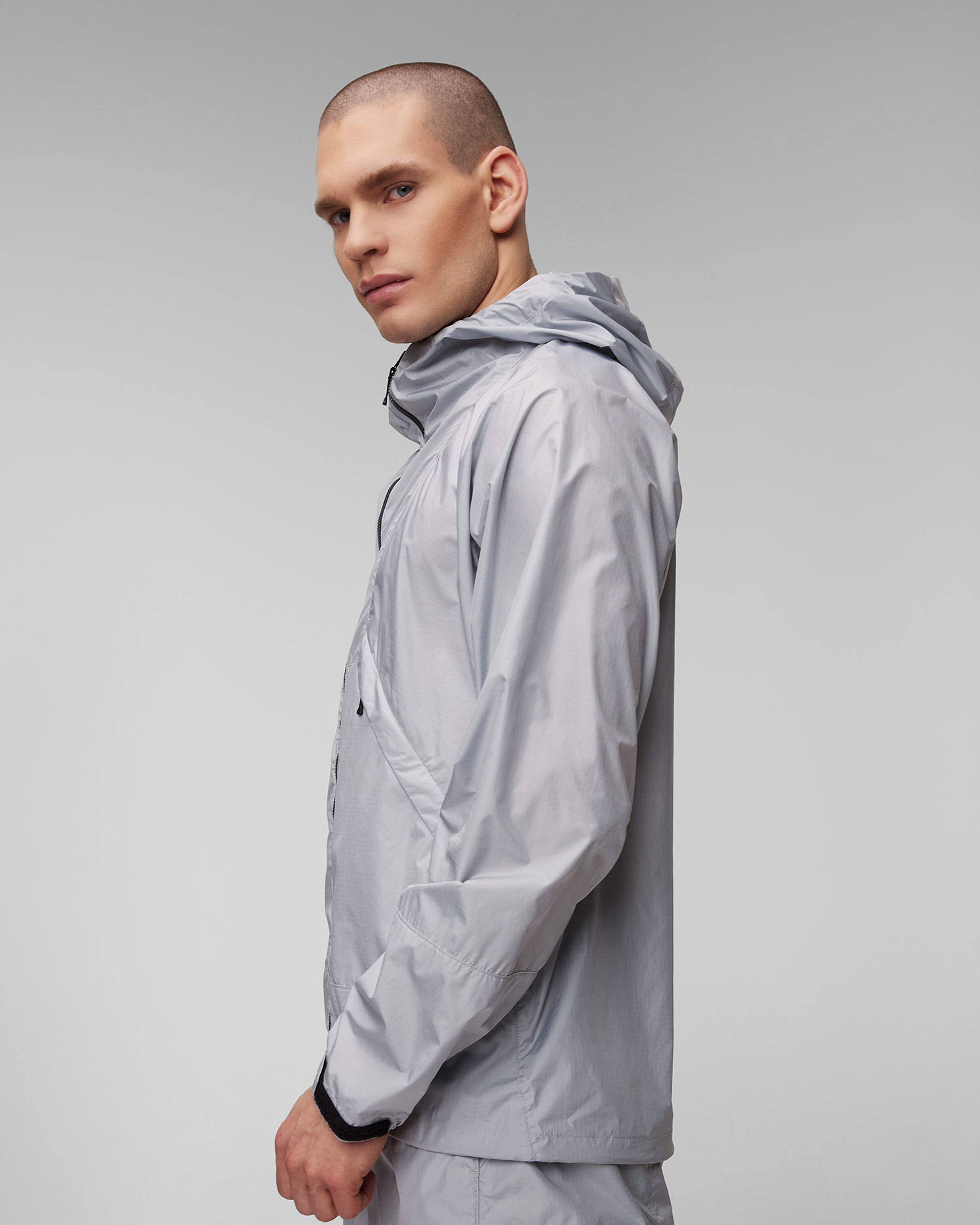Veste grise pour hommes Goldwin Rip-stop Light Jacket