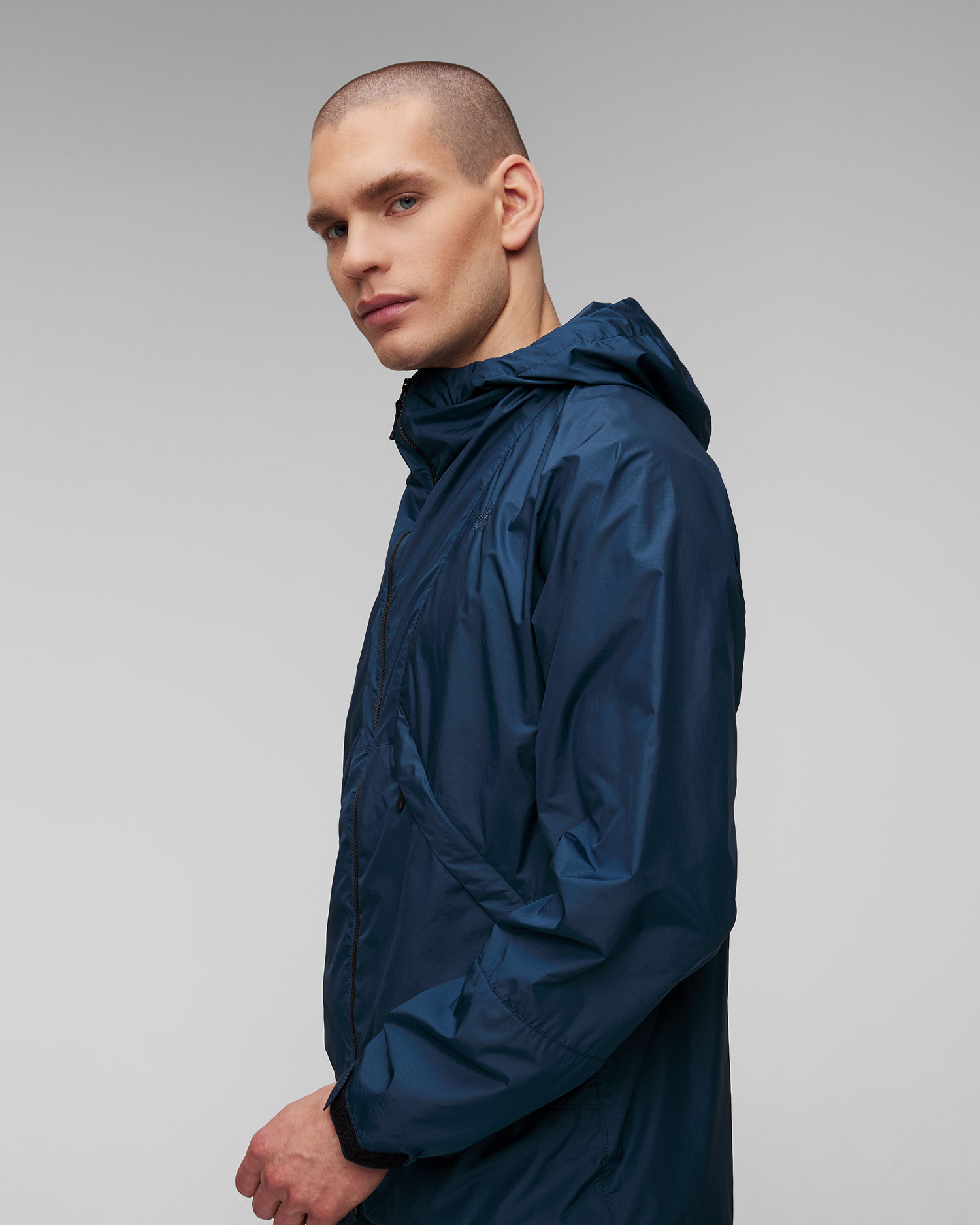 Veste bleu marine pour hommes Goldwin Rip-stop Light Jacket