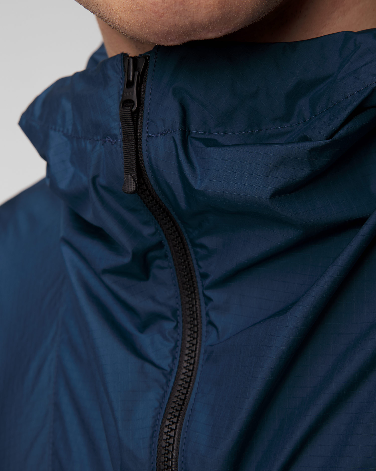 Veste bleu marine pour hommes Goldwin Rip-stop Light Jacket