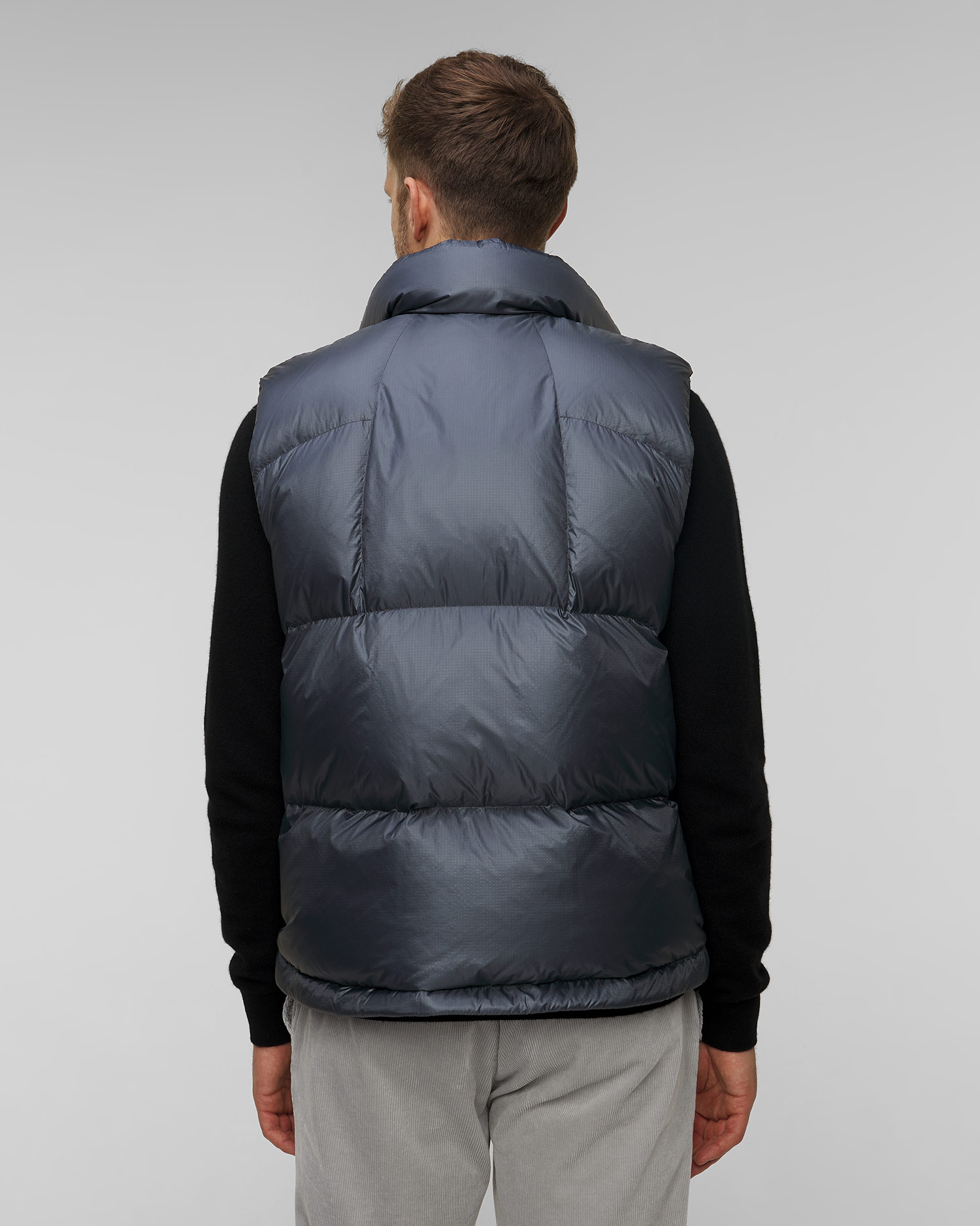 Gilet en duvet gris pour hommes Goldwin Pertex Quantum