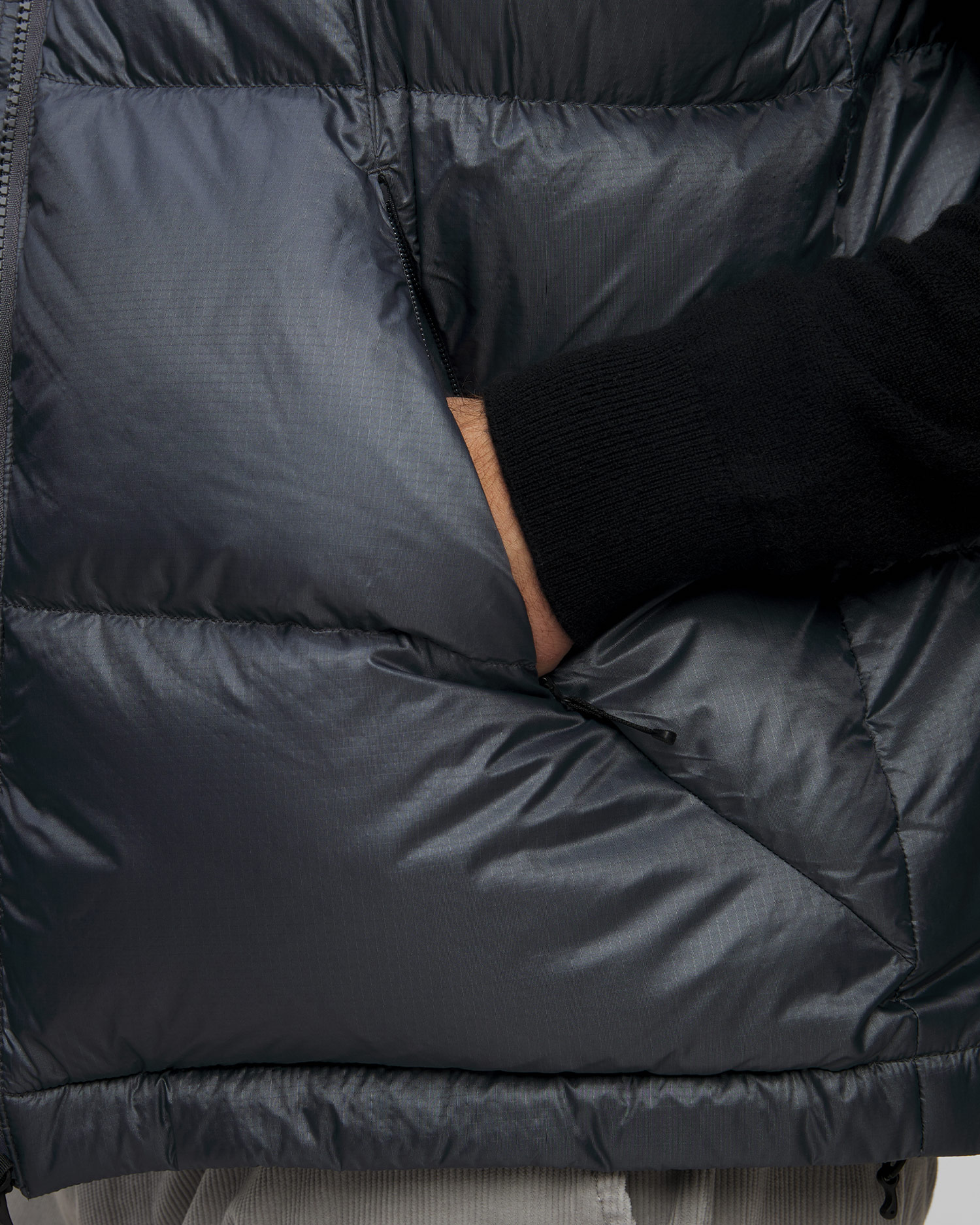 Gilet en duvet gris pour hommes Goldwin Pertex Quantum