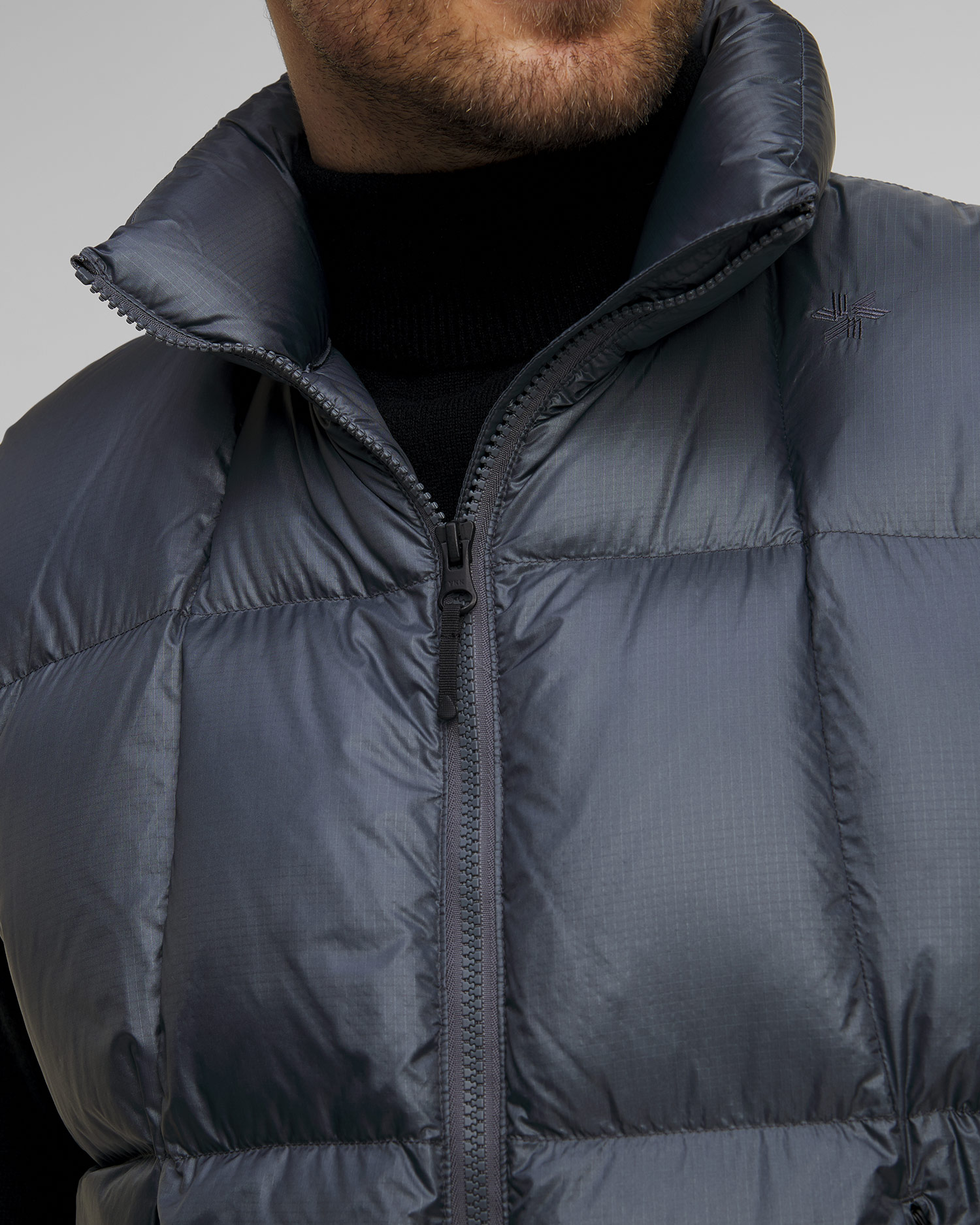 Gilet en duvet gris pour hommes Goldwin Pertex Quantum