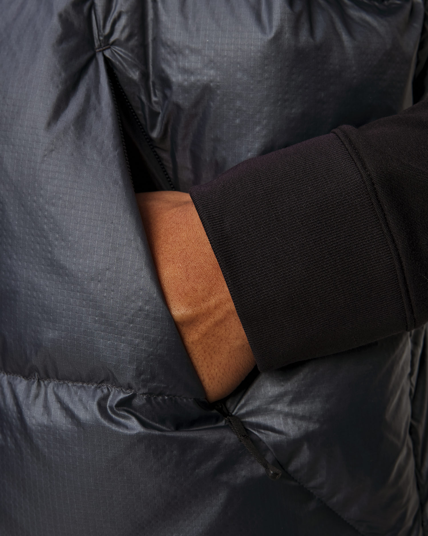 Gilet en duvet gris pour hommes Goldwin Pertex Quantum, Couleur: Szary