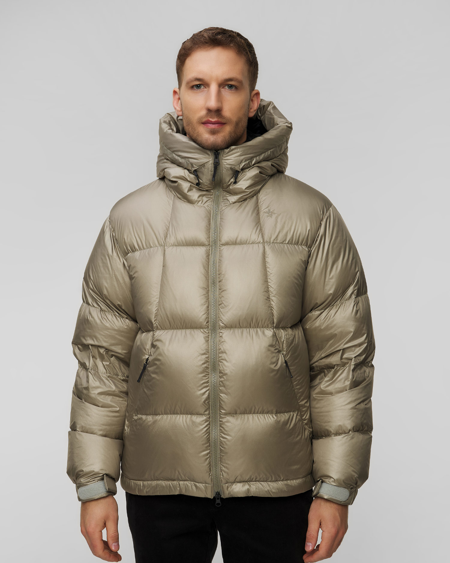 Geacă pentru bărbați Goldwin Pertex Quantum bej și auriu