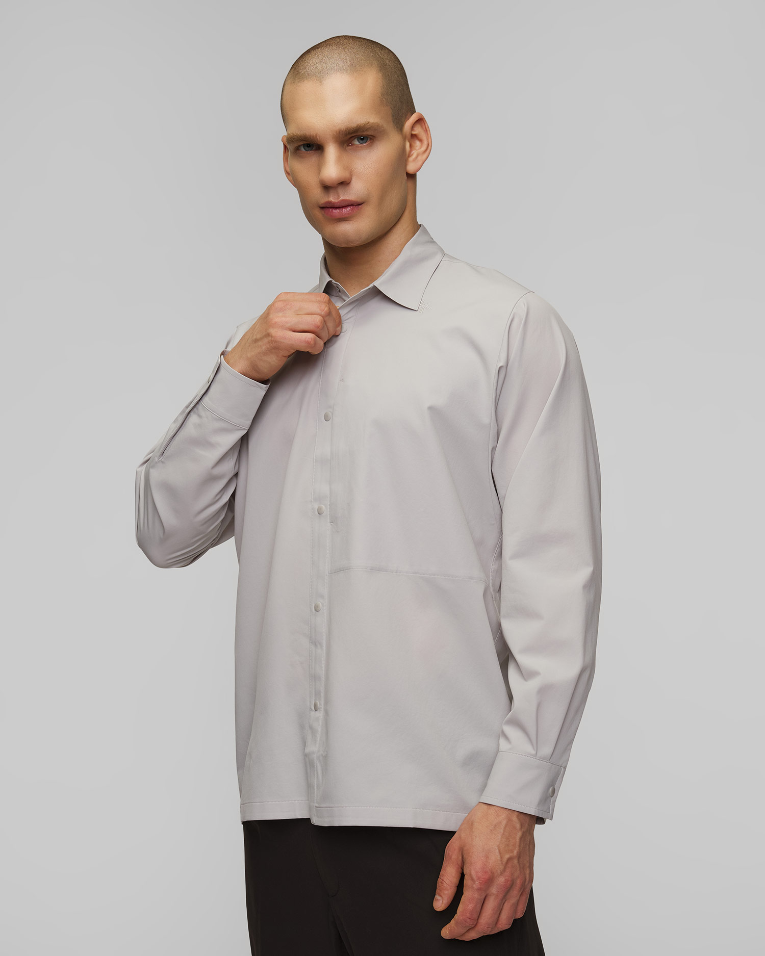 Chemise grise pour hommes Goldwin All Direction Light Hike Shirt