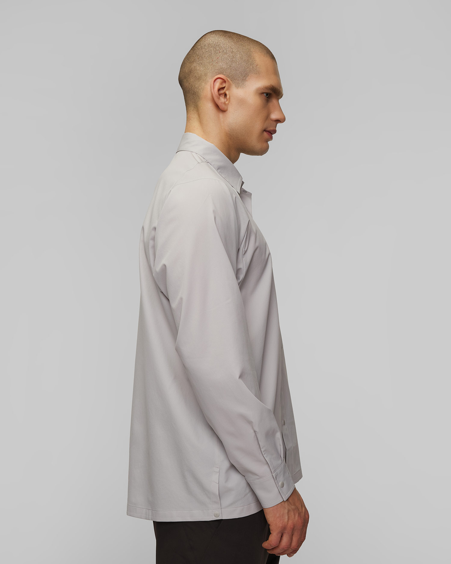 Chemise grise pour hommes Goldwin All Direction Light Hike Shirt