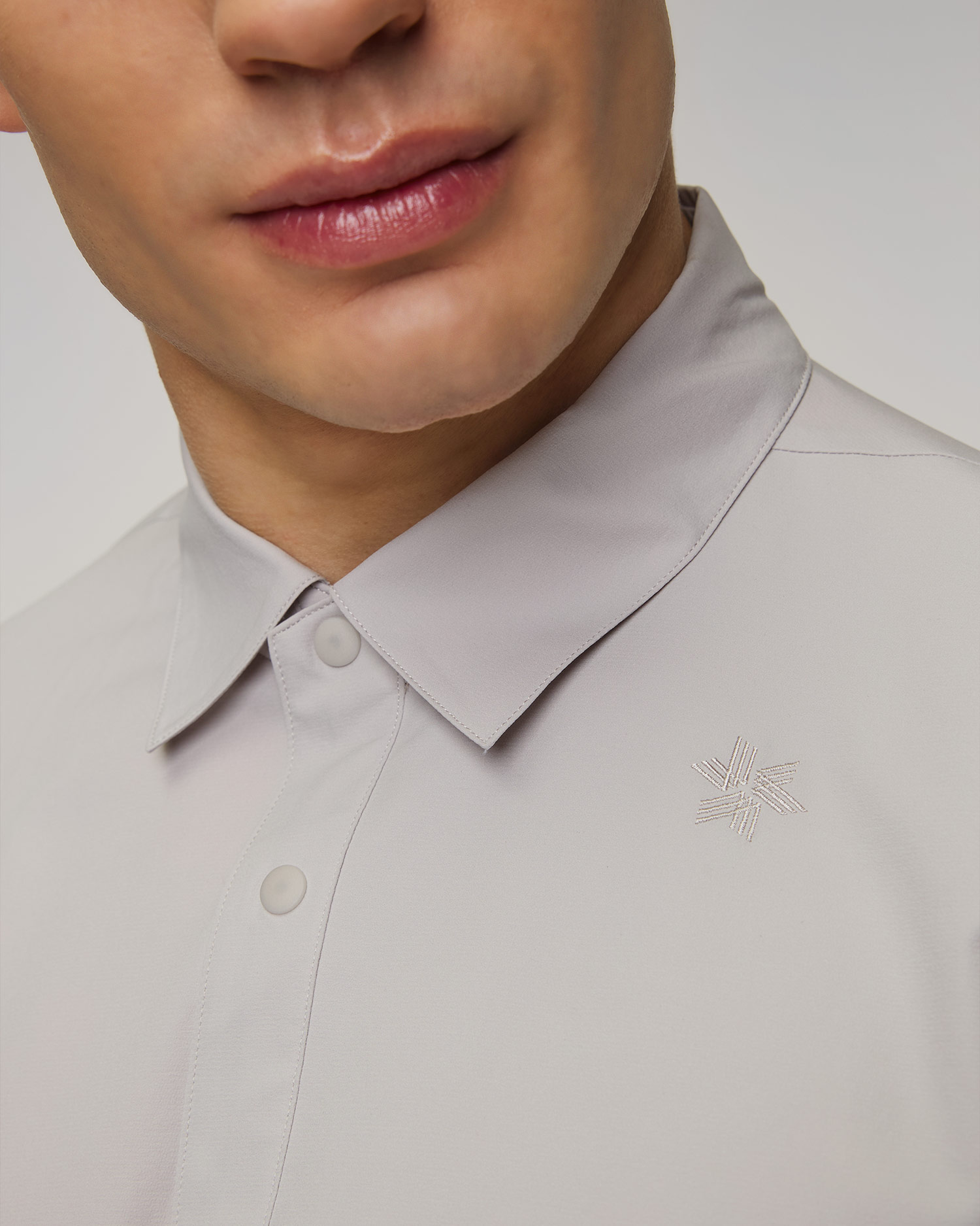 Chemise grise pour hommes Goldwin All Direction Light Hike Shirt