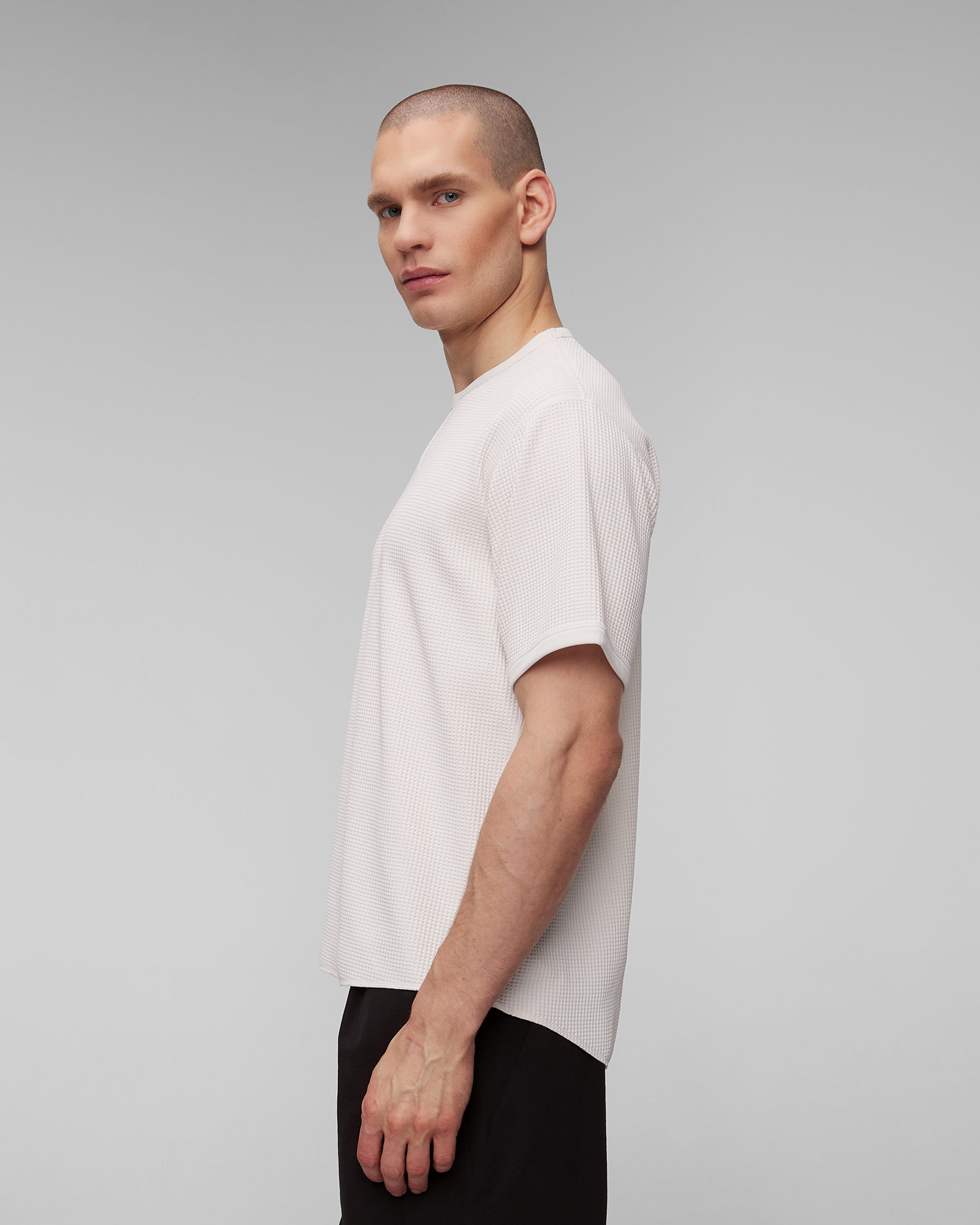 T-shirt blanc pour hommes Goldwin WF Light Gusset T-shirt
