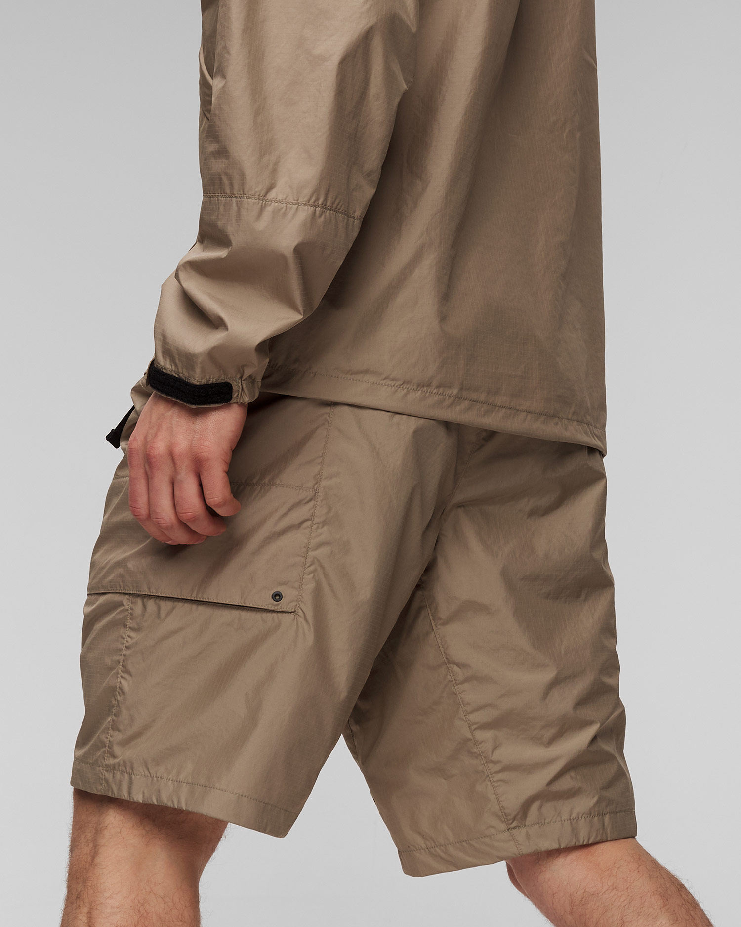 Short beige pour hommes Goldwin Rip-stop Light Cargo Shorts