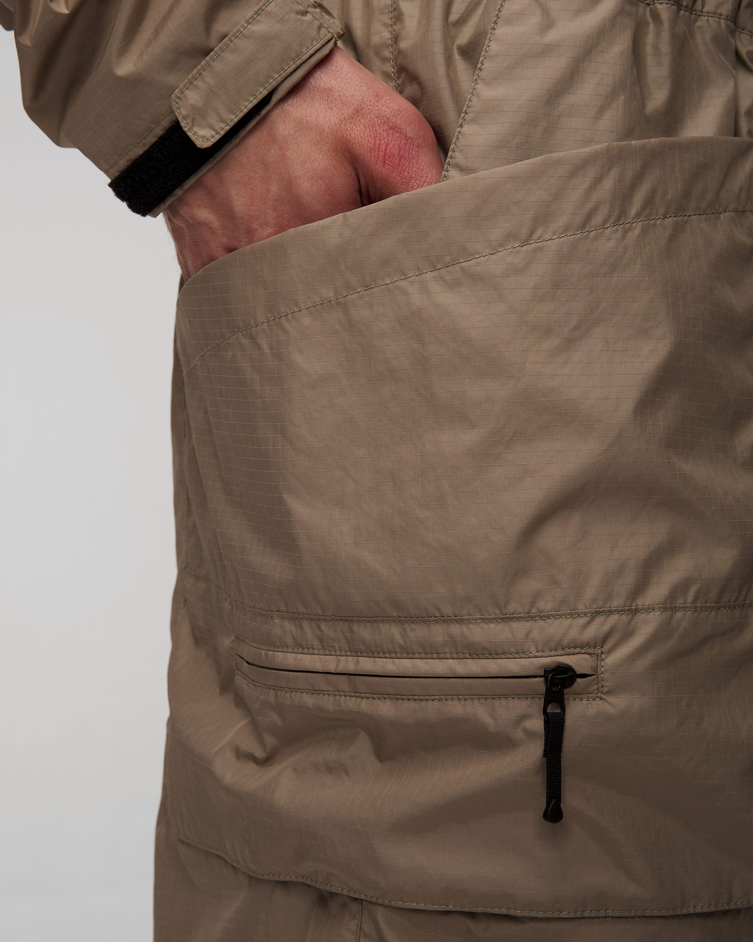 Short beige pour hommes Goldwin Rip-stop Light Cargo Shorts