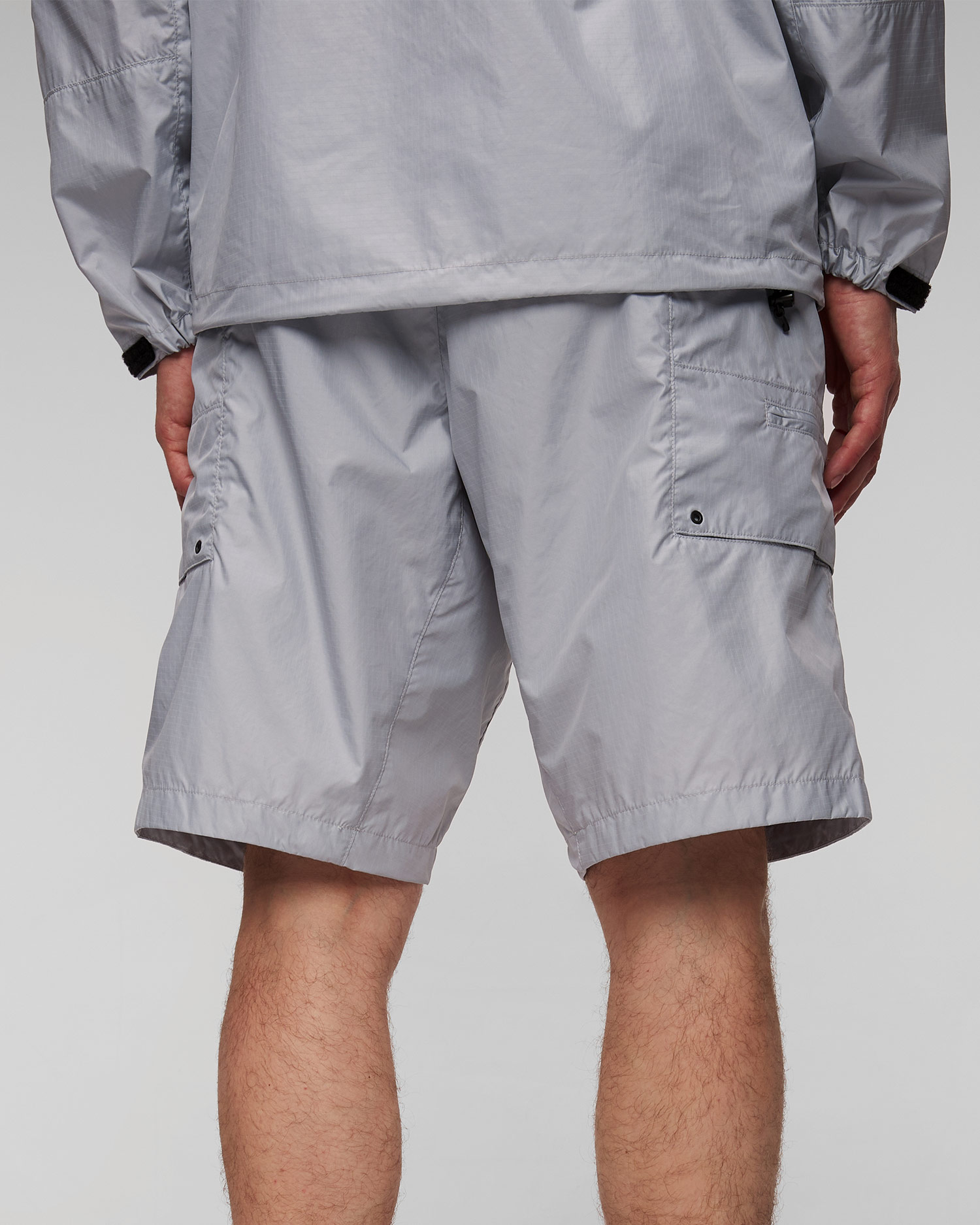 Short gris pour hommes Goldwin Rip-stop Light Cargo Shorts