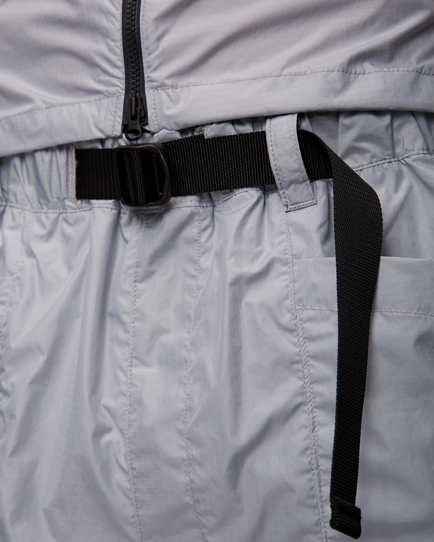 Short gris pour hommes Goldwin Rip-stop Light Cargo Shorts