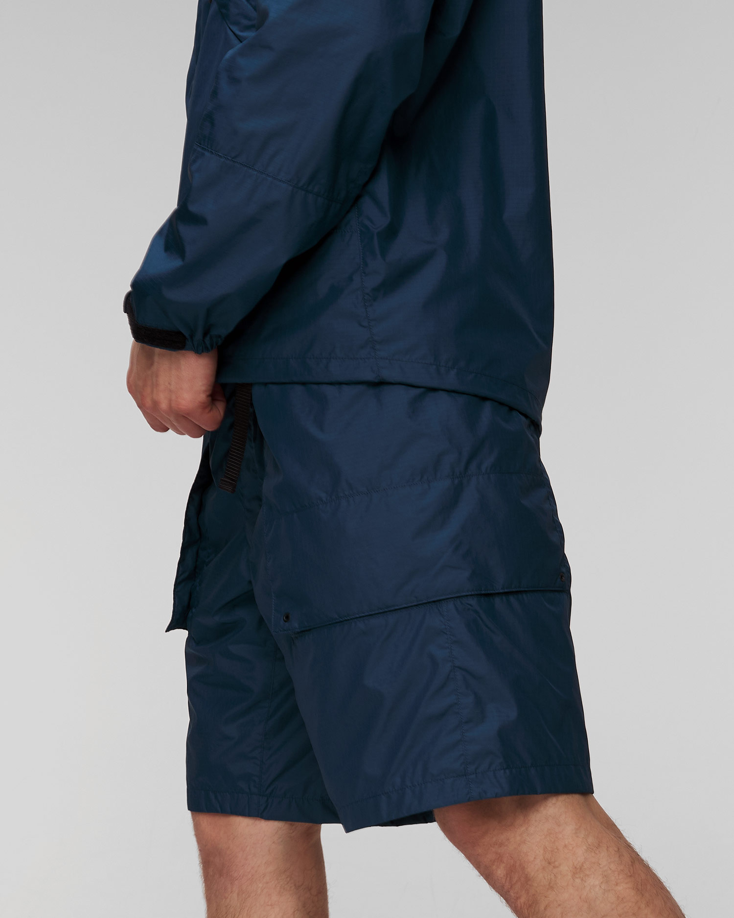 Short bleu marine pour hommes Goldwin Rip-stop Light Cargo Shorts